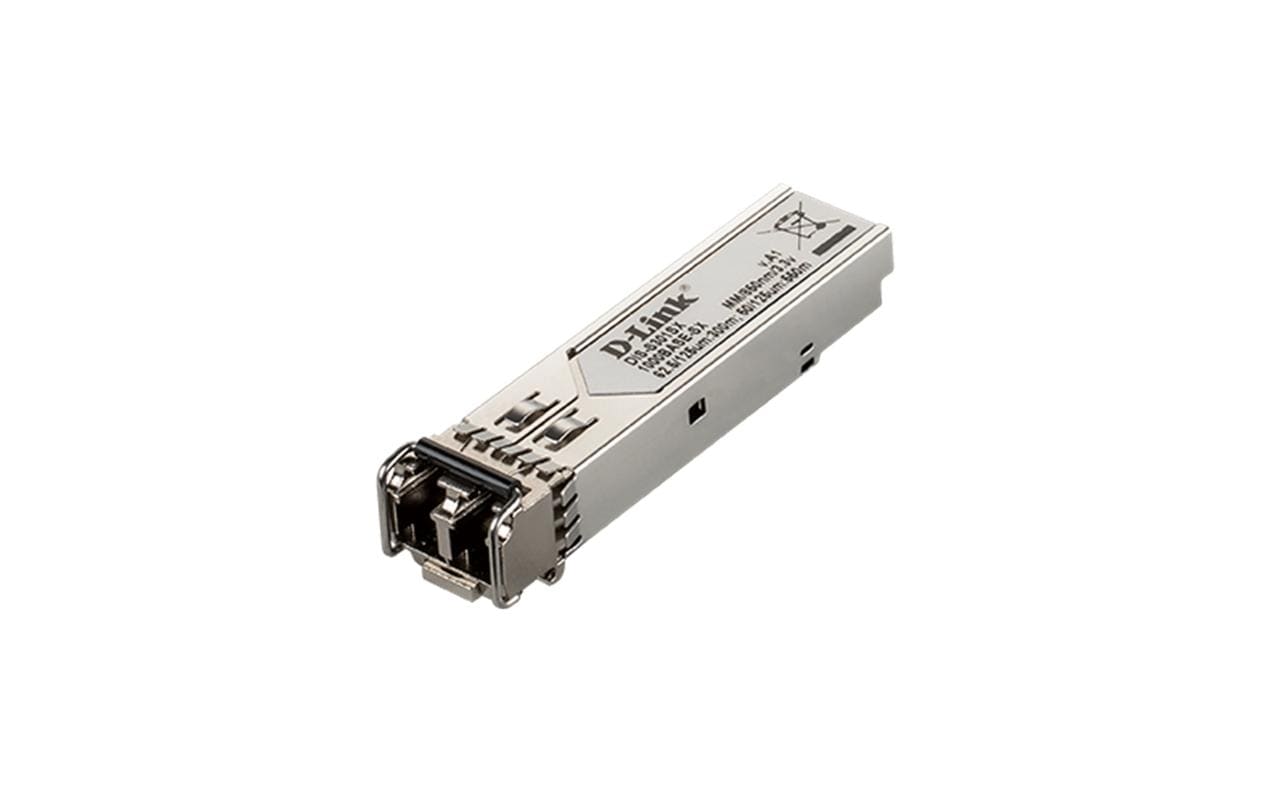 D-Link DIS-S301SX – SFP Transceiver 1000Base-SX, 1 Gbit/s, Multi-Mode (MMF), 550 m, Industrial, Silber