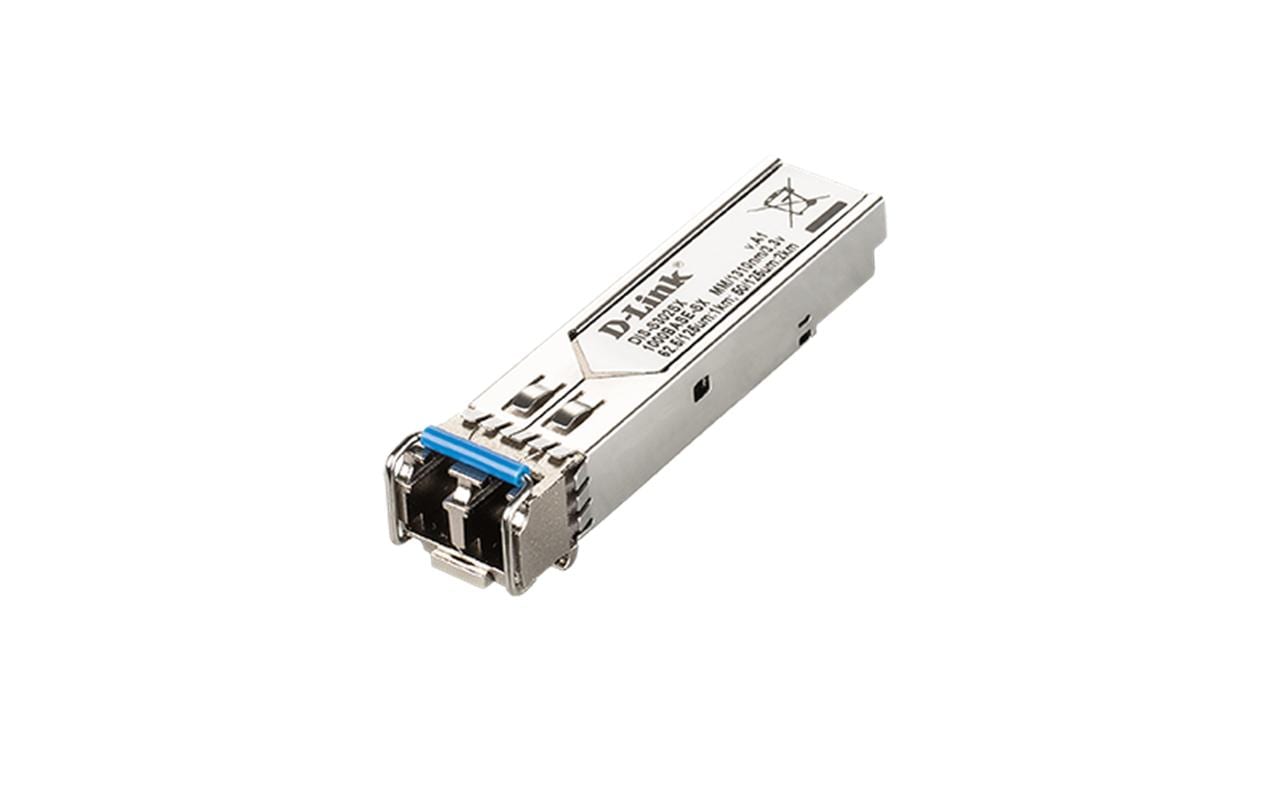 D-Link DIS-S302SX – SFP-Transceiver (Mini-GBIC) 1 Gbit/s SX, Multi-Mode, 20 km, Industrial, grau, Einzelstück