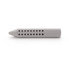 Faber-Castell Radierer Grip 2001 – für Blei- und Farbstifte – 90 × 14 × 14 mm – Kunststoff – grau