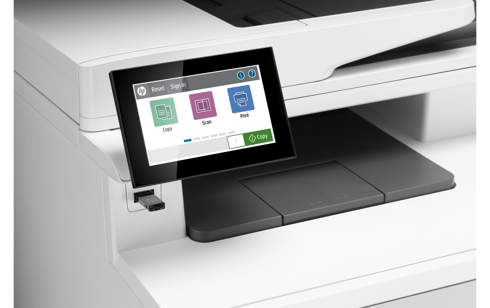 HP LASERJET ENT M480F – Farbiger Laser-MFP, 4-in-1
