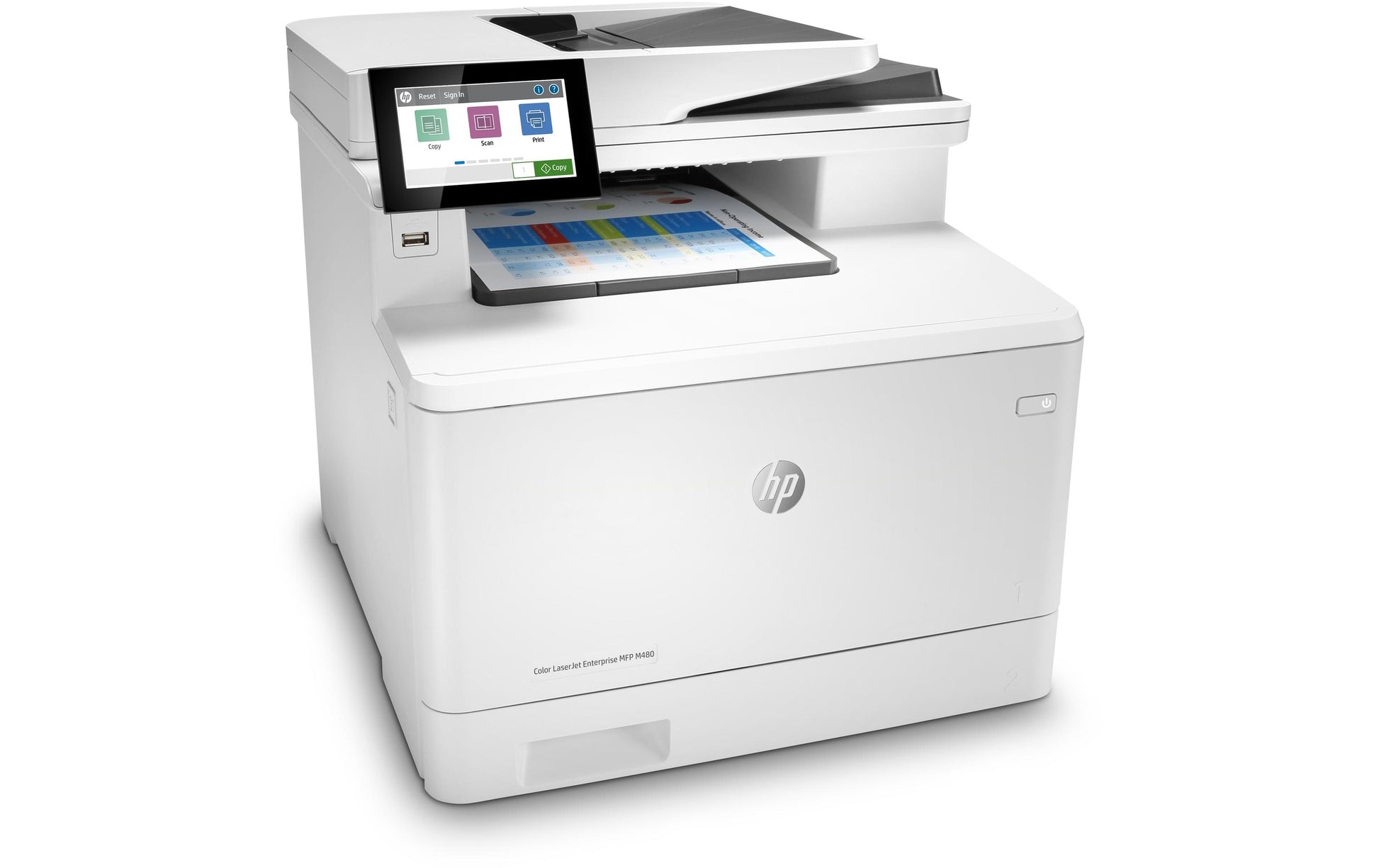 HP LASERJET ENT M480F – Farbiger Laser-MFP, 4-in-1
