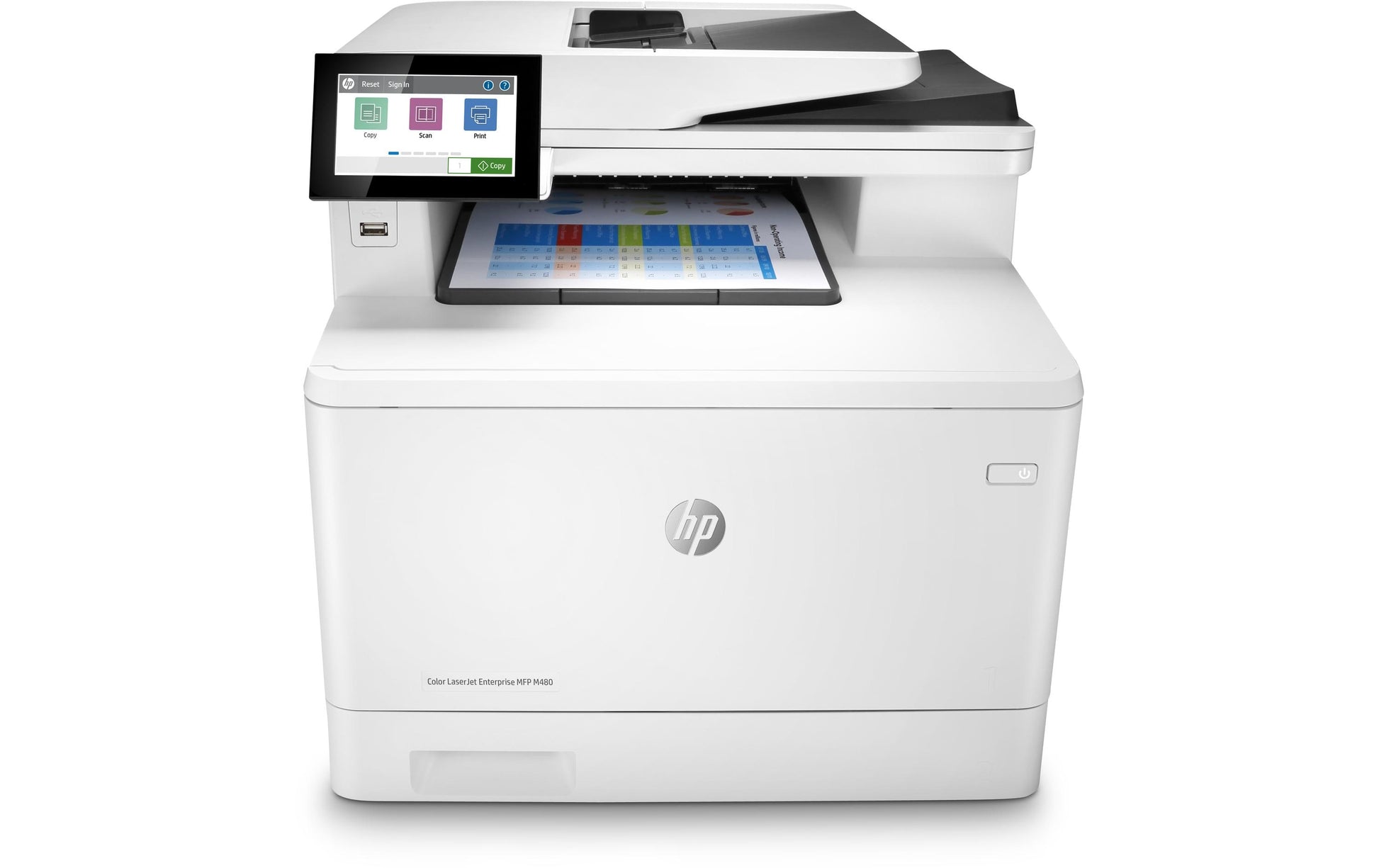 HP LASERJET ENT M480F – Farbiger Laser-MFP, 4-in-1
