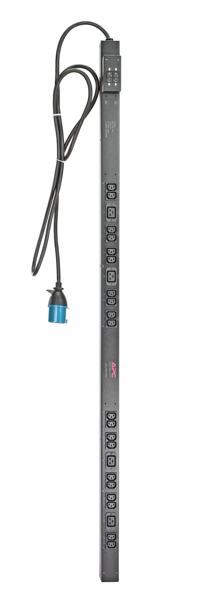 APC Rack-PDU – 0U, 24× IEC C13/C19, IEC 60309, 230 V/32 A, einphasig, 3,05 m