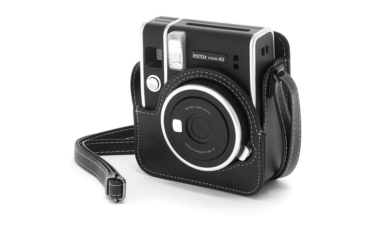 Fujifilm Kameratasche – mit Schulterriemen – für Instax Mini 40 – Schwarz