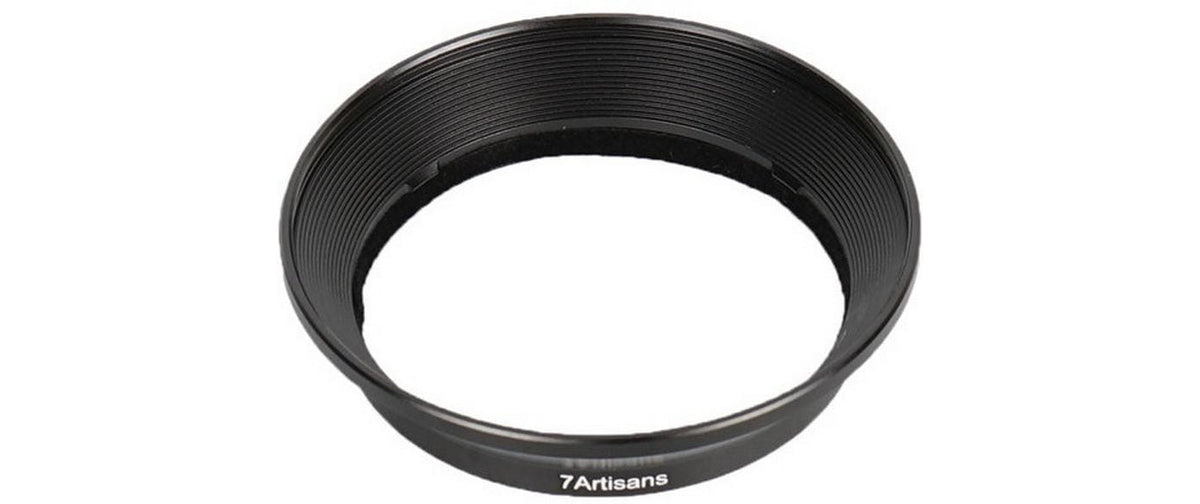 7Artisans Streulichtblende – 49 mm, rund – für 7Artisans 55 mm f/1.4 – Schwarz