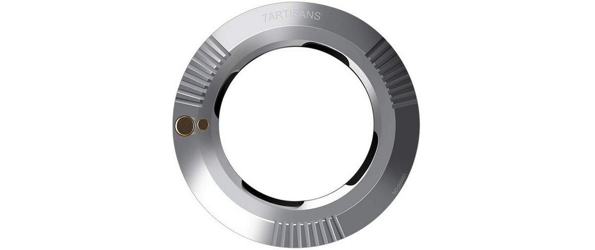 7Artisans RING-R S Adapterring – für Canon RF, Leica M – Silber