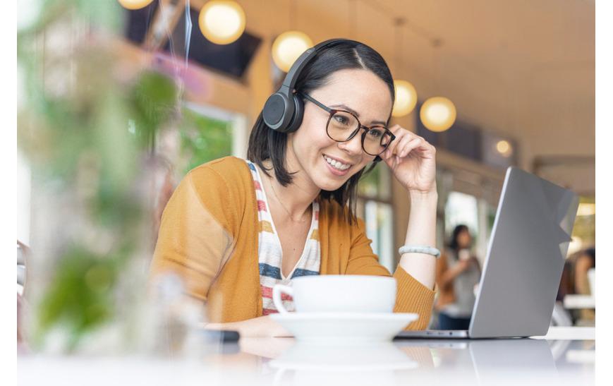 Cisco 730 – Duo On-Ear Headset – USB-A (Wireless), inkl. Stand – carbon