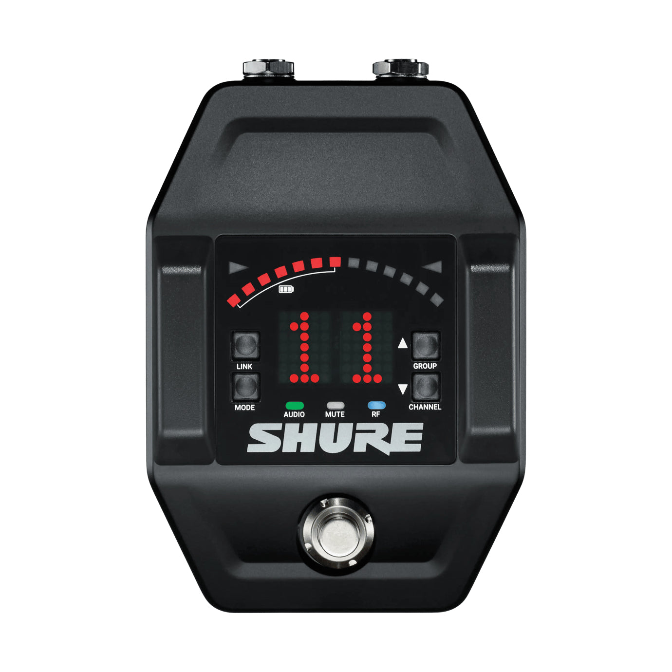 Shure GLXD16+E-Z4 – Digitales Gitarren-Funkset – 5725–5875 MHz, 6,3 mm Klinke/Mini-XLR