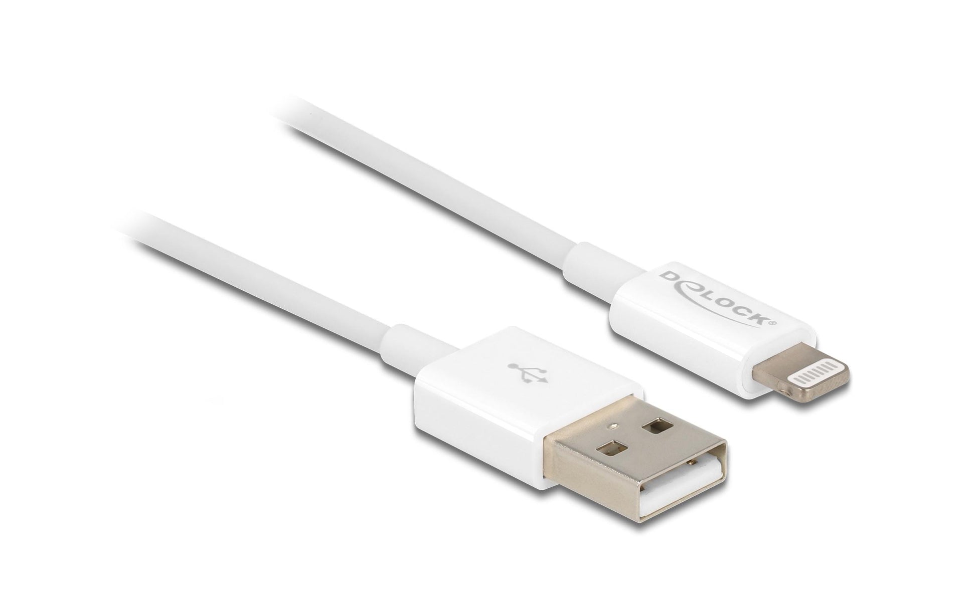 DeLOCK Daten- & Ladekabel – USB-A auf Lightning 0,15 m, MFi zertifiziert – für iPhone/iPad