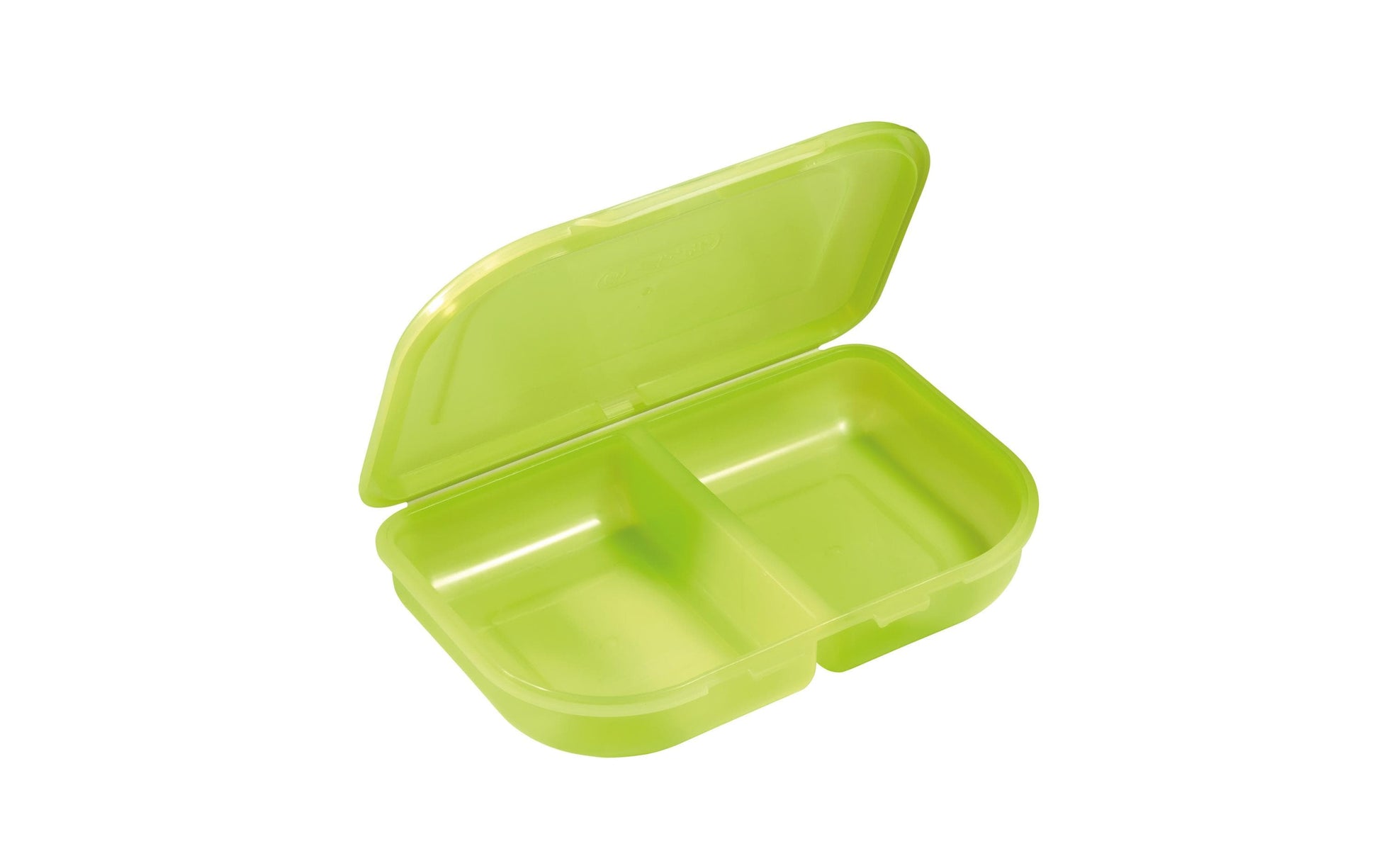 Herlitz Lunchbox, 23 × 15,5 × 4 cm, Kunststoff, 2 Fächer, türkis