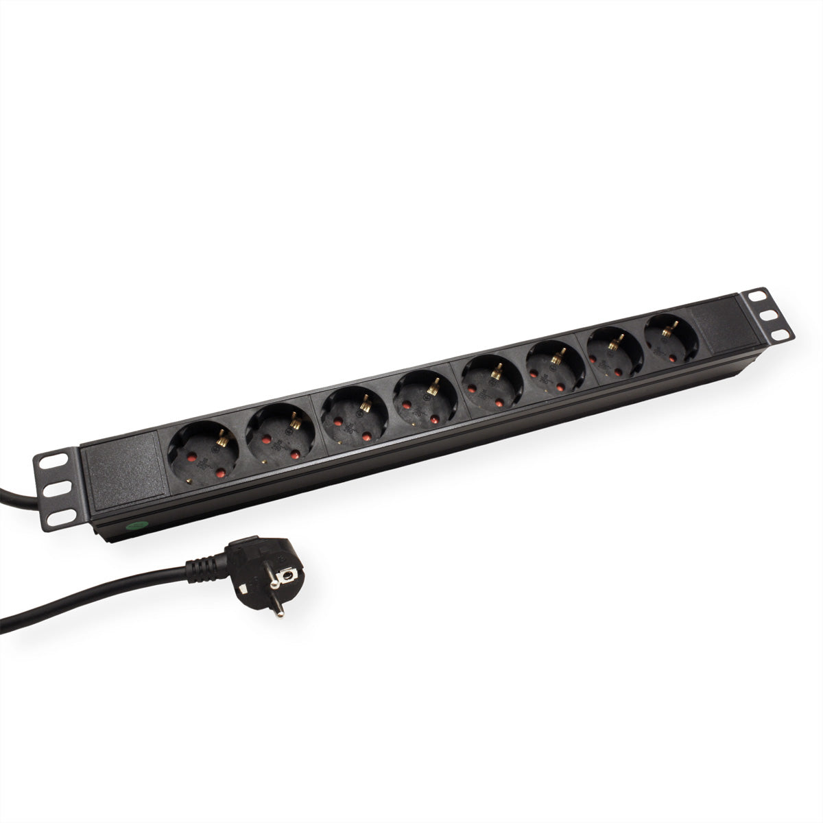VALUE Rack-PDU 1 HE – 8× Schuko (Typ F), Schuko (CEE 7/7), 250 V/16 A, 1,8 m