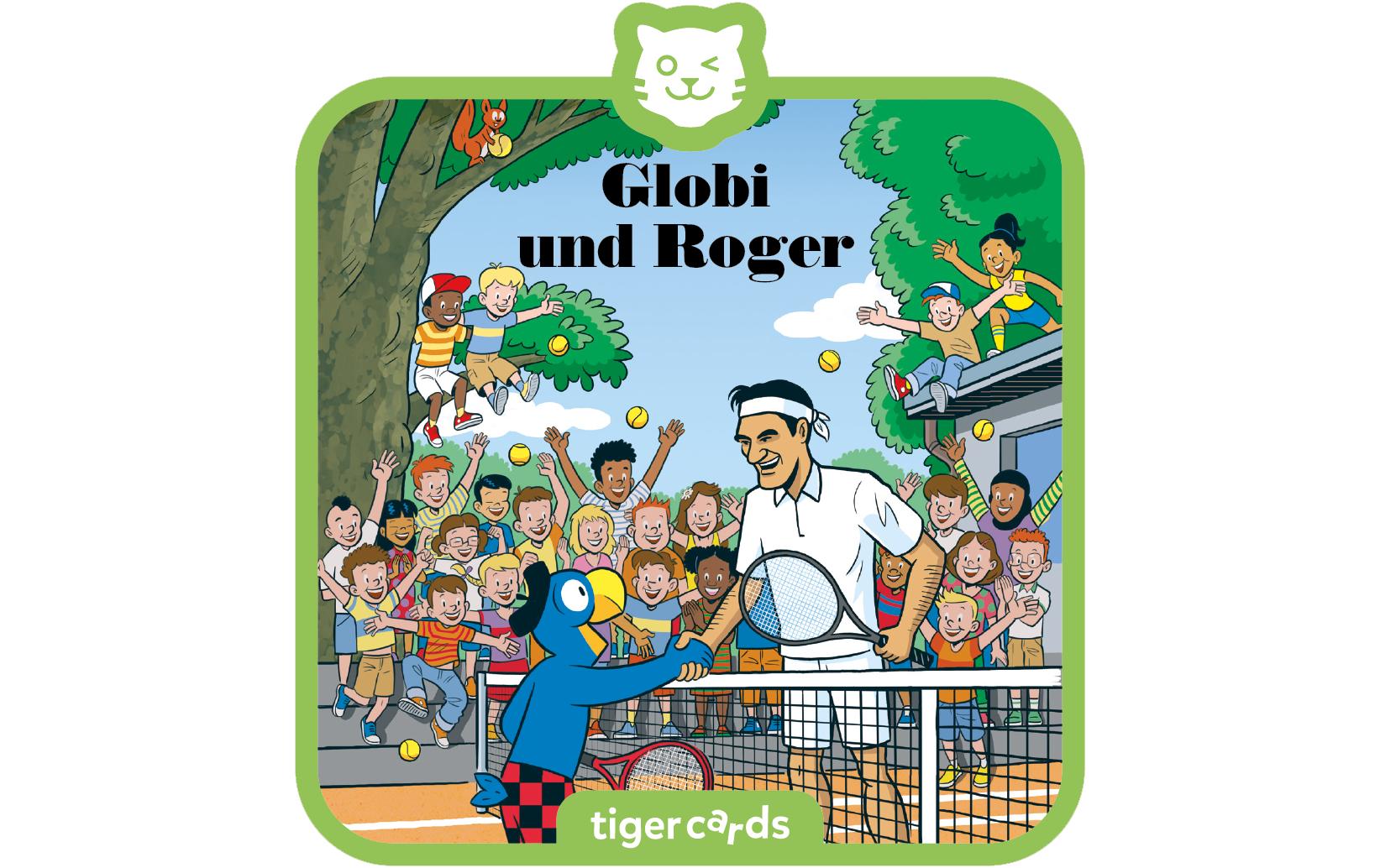 Tigermedia tigercard - Globi und Roger – Hörbuch – Deutsch, 58 Min., ab 3 Jahren – orange