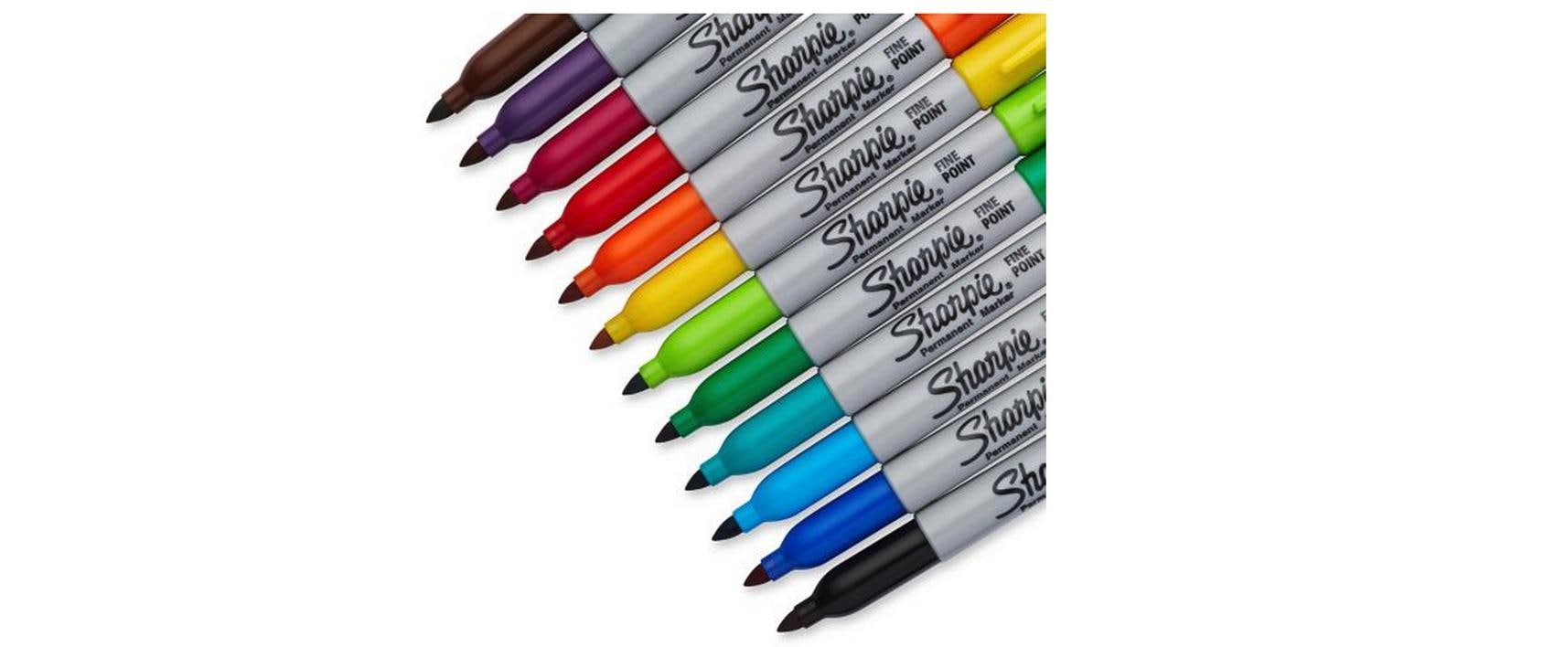 Sharpie Permanent Marker – mehrfarbig, 24er Pack