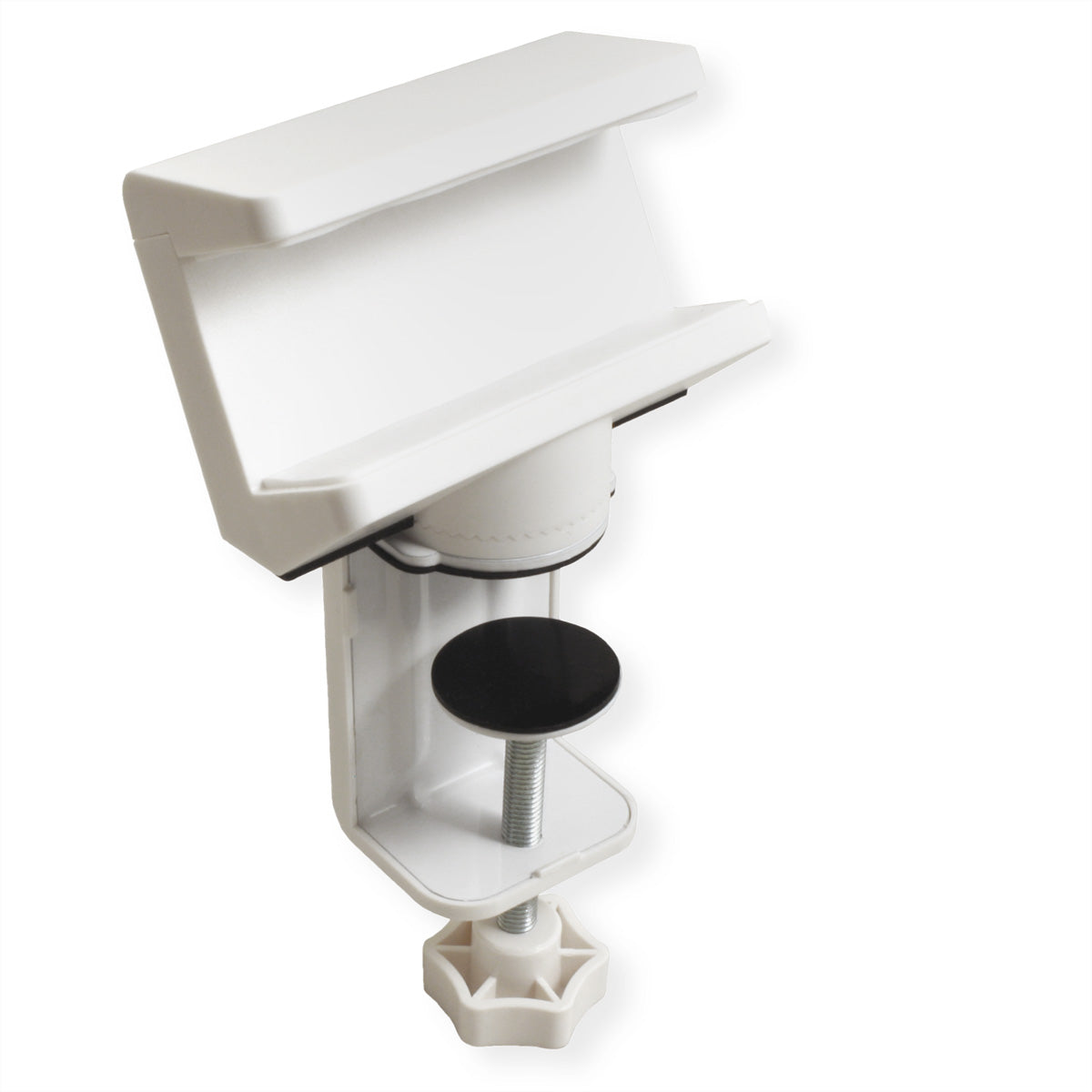 VALUE Kabel-Clip Klemmhalterung für Tisch/Bank – schwenkbar, verbessertes Kabelmanagement, 100 × 61 × 172 mm