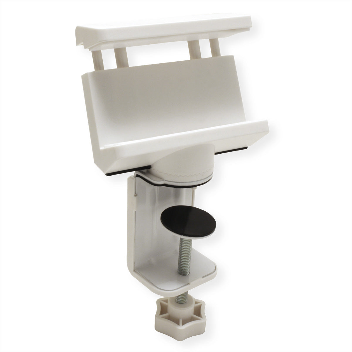 VALUE Kabel-Clip Klemmhalterung für Tisch/Bank – schwenkbar, verbessertes Kabelmanagement, 100 × 61 × 172 mm