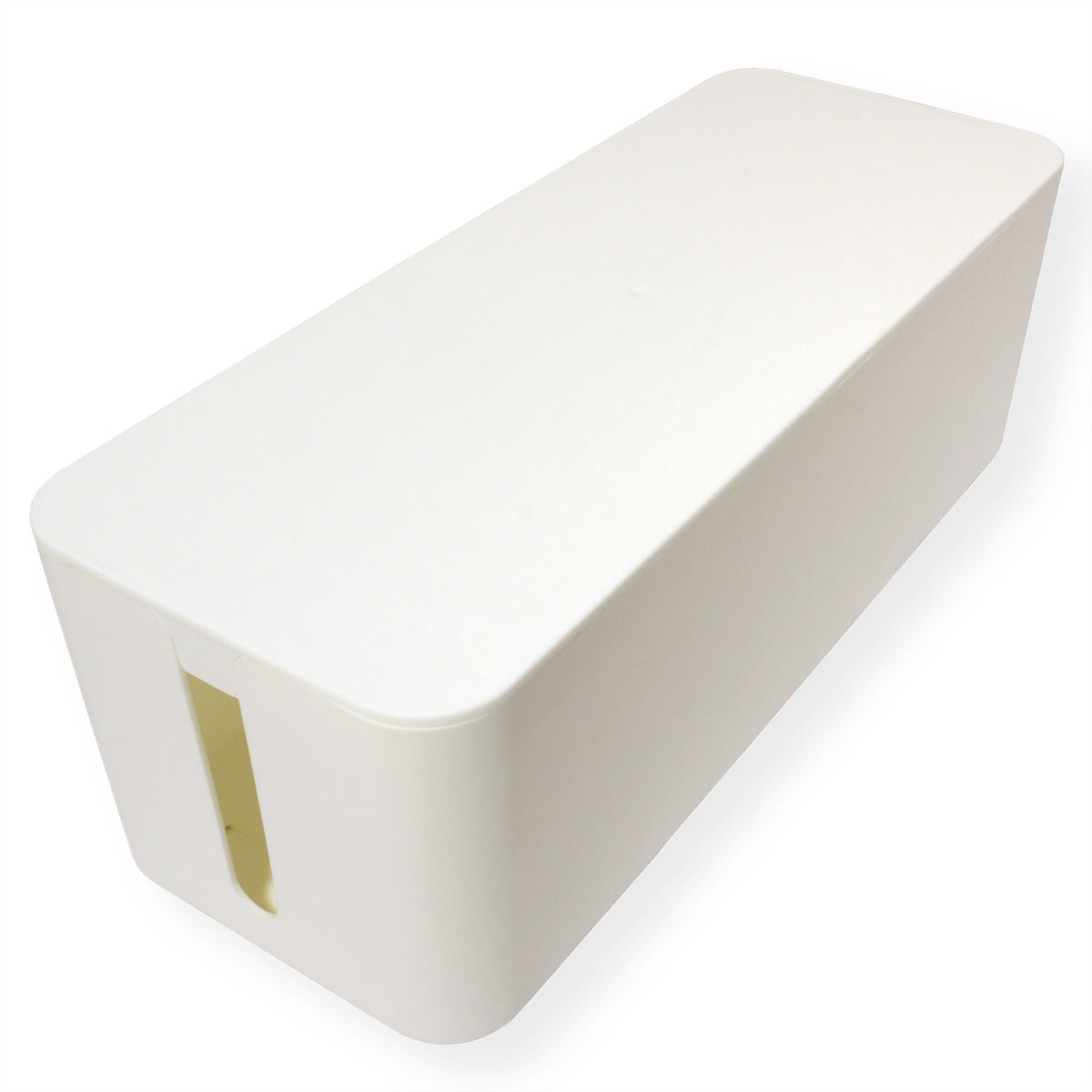 VALUE 781720 Kabelbox – weiss, Kunststoff, B 407 × H 133.5 × T 157 mm