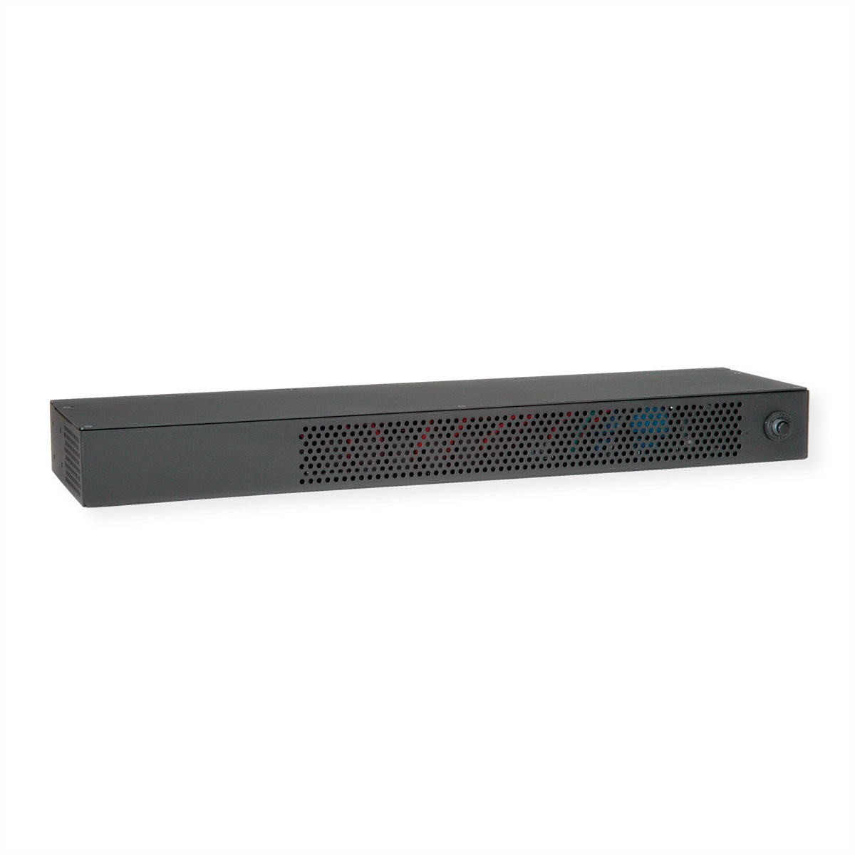 VALUE Rack-PDU – Überwacht, Horizontal 1U, 16 A 230 V, 8×C13, C20 Eingang, Netzwerkkarte (1× RJ-45)