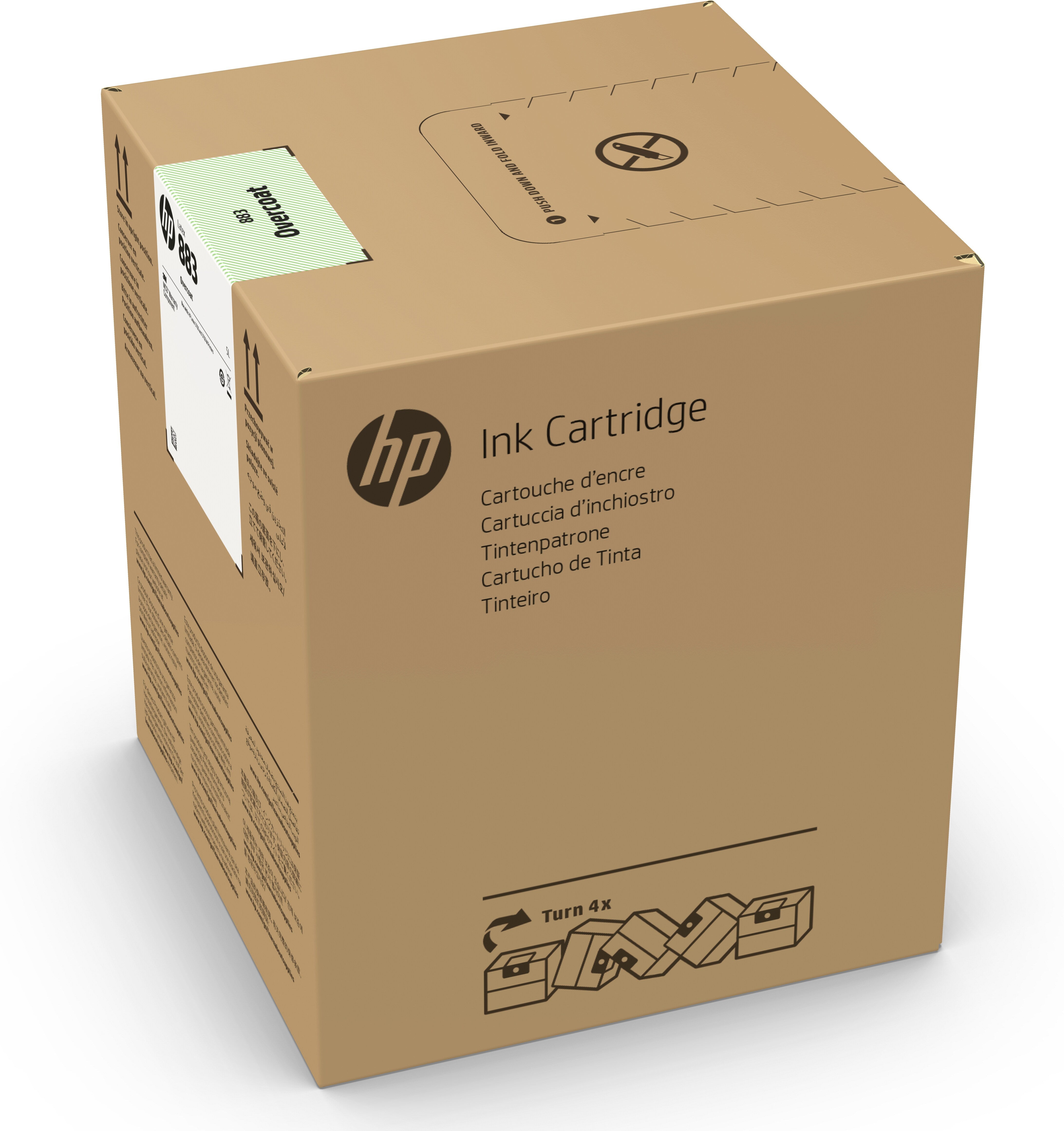 HP Tintenpatrone 883, 5'000 ml – für Latex-Drucker