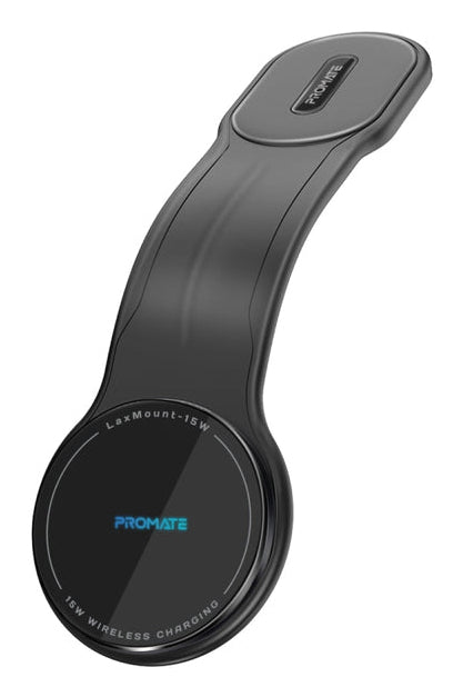 Promate LaxMount-15W Kfz-Ladehalterung – MagSafe – 15 W – für iPhone – Schwarz