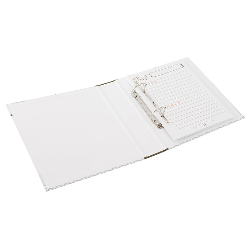 Goldbuch Homemade Rezeptordner – für 21 × 22 cm – weiss