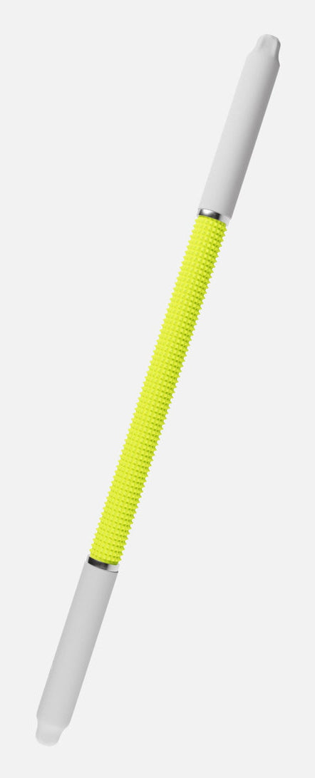 NABOSO Massagegerät Neuro Stick – Knetmassage, Hand, Beine – Grau, Gelb – Silikon