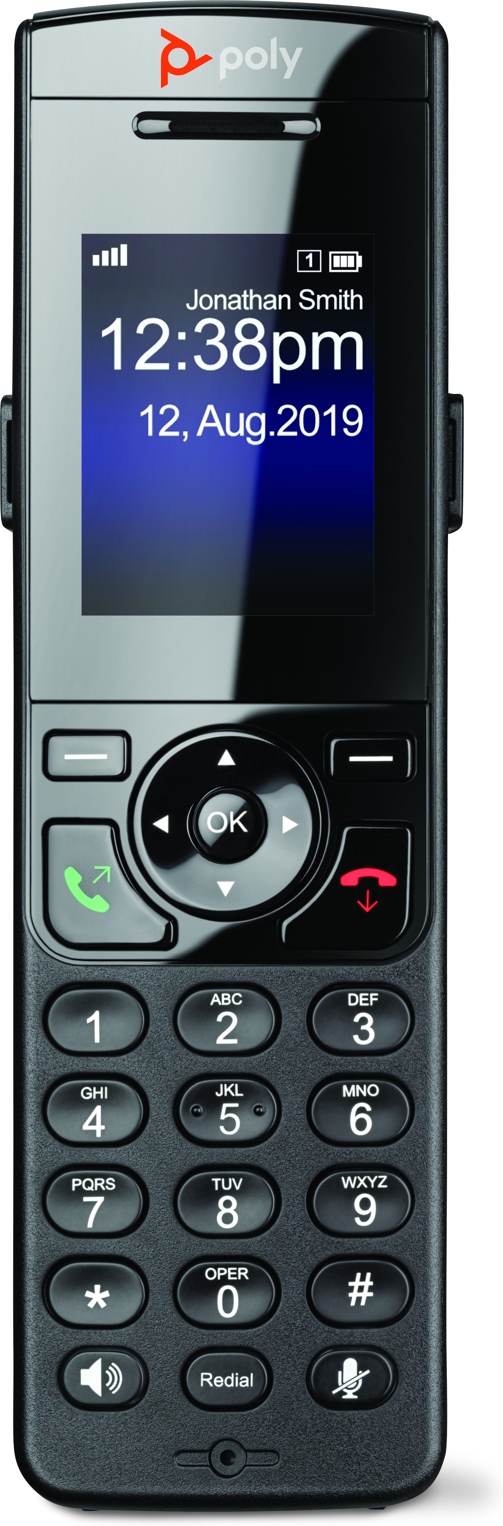 Poly VVX D230/60 – Wandhalterung, für POLY VVX D230, schwarz