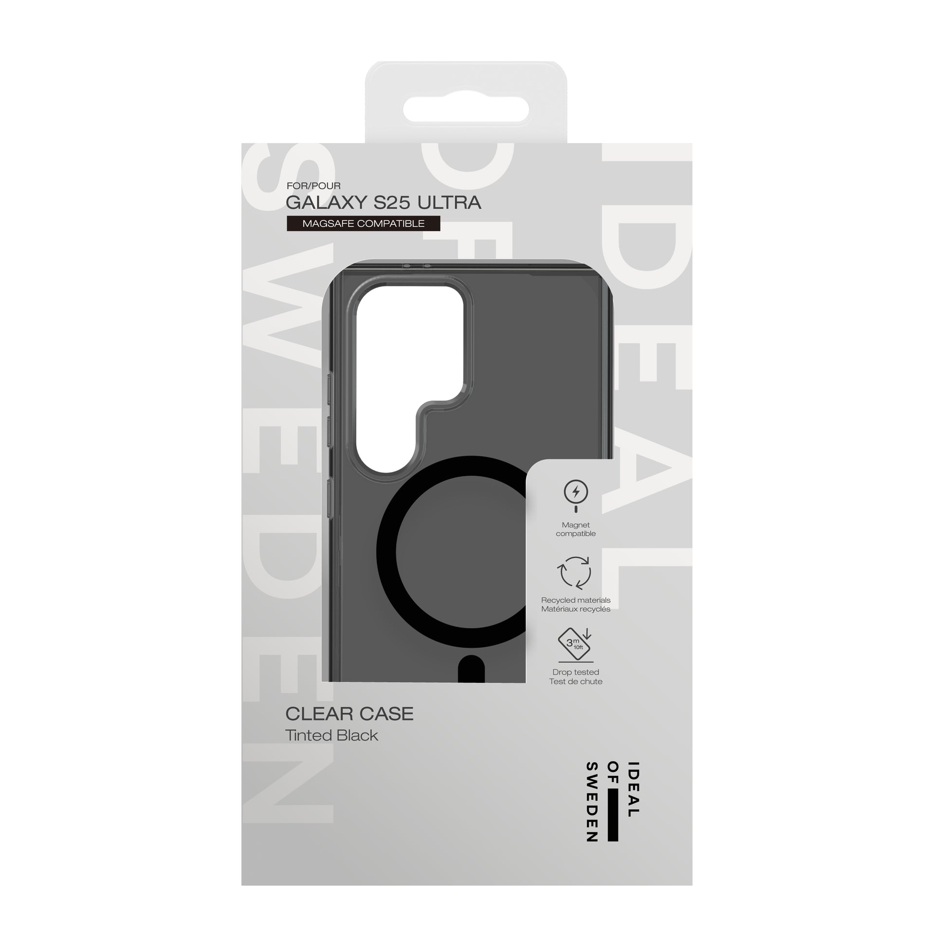 iDeal of Sweden Backcover – für Samsung Galaxy S25 Ultra – schwarz – TPU, MagSafe-kompatibel