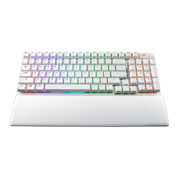 ASUS X901 Scope II 96 – Gaming-Tastatur 96% – Mechanisch – Bluetooth & 2,4 GHz – RGB – Weiss