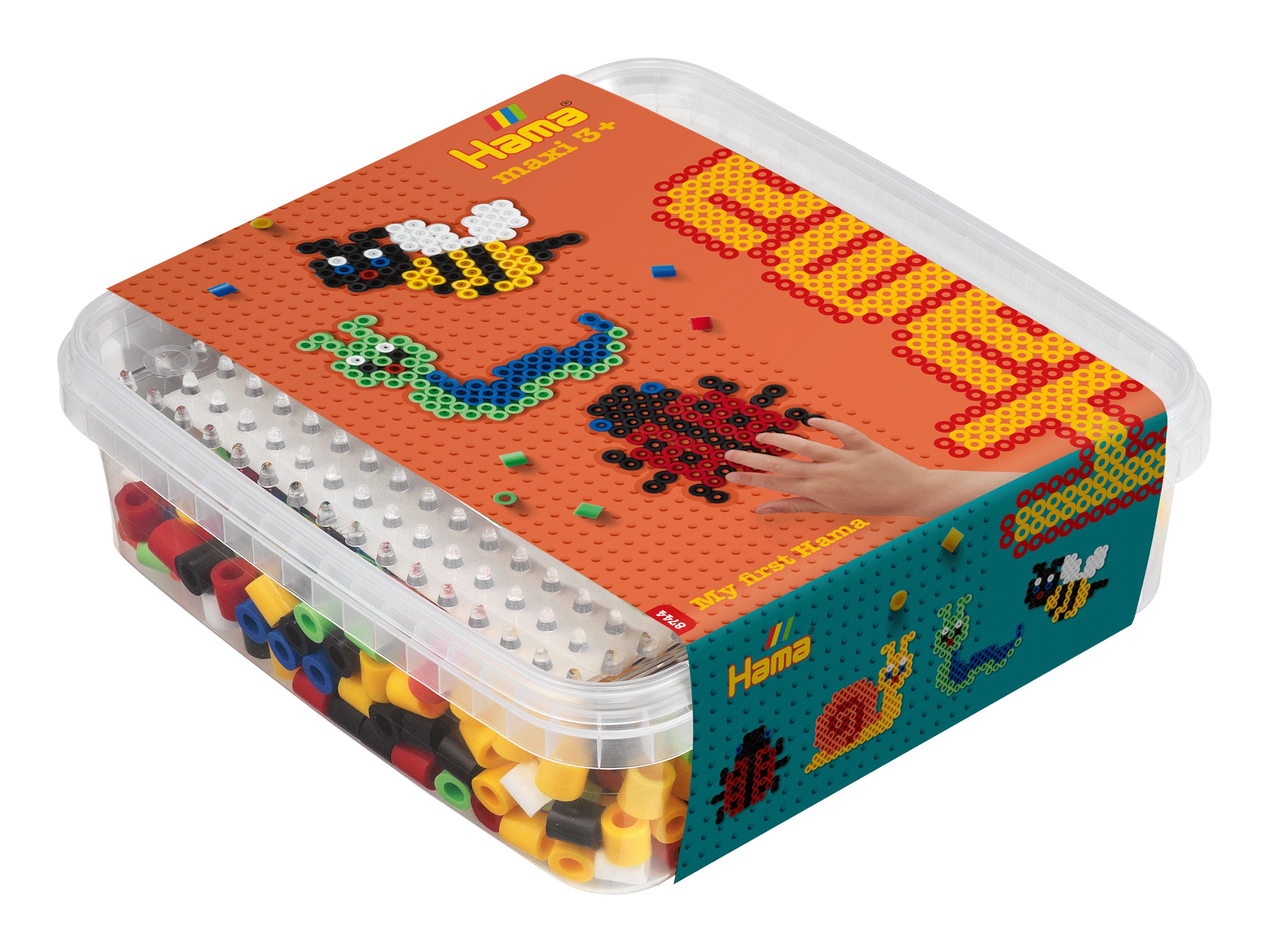 Hama Bügelperlen-Set Jumbo – 600 Perlen – ab 3 Jahren