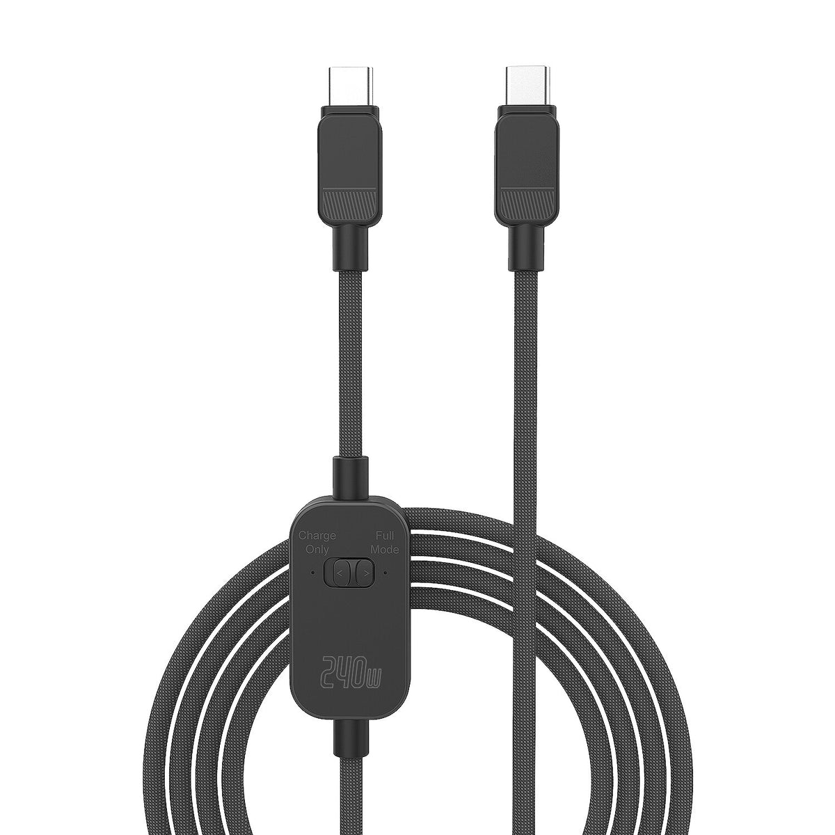 4smarts USB-C auf USB-C Kabel – USB 2.0 (480 Mbps) – 1,2 m – PD 240 W – für Laptops, Tablets, Smartphones