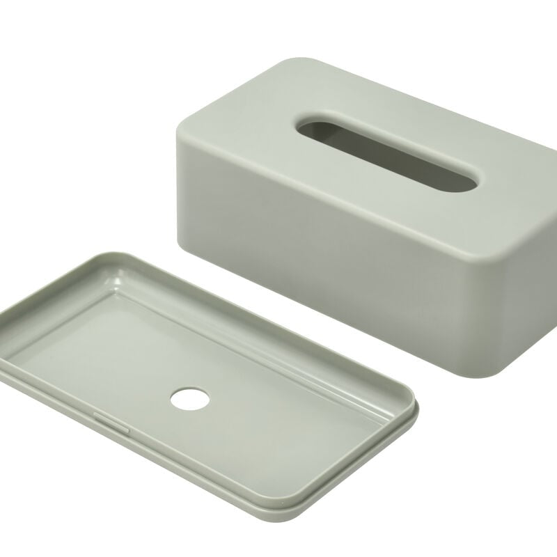 Zone Denmark Kosmetiktuchbox Ume – freistehend, ABS, 14×25,6×10,7 cm, Eukalyptusgrün