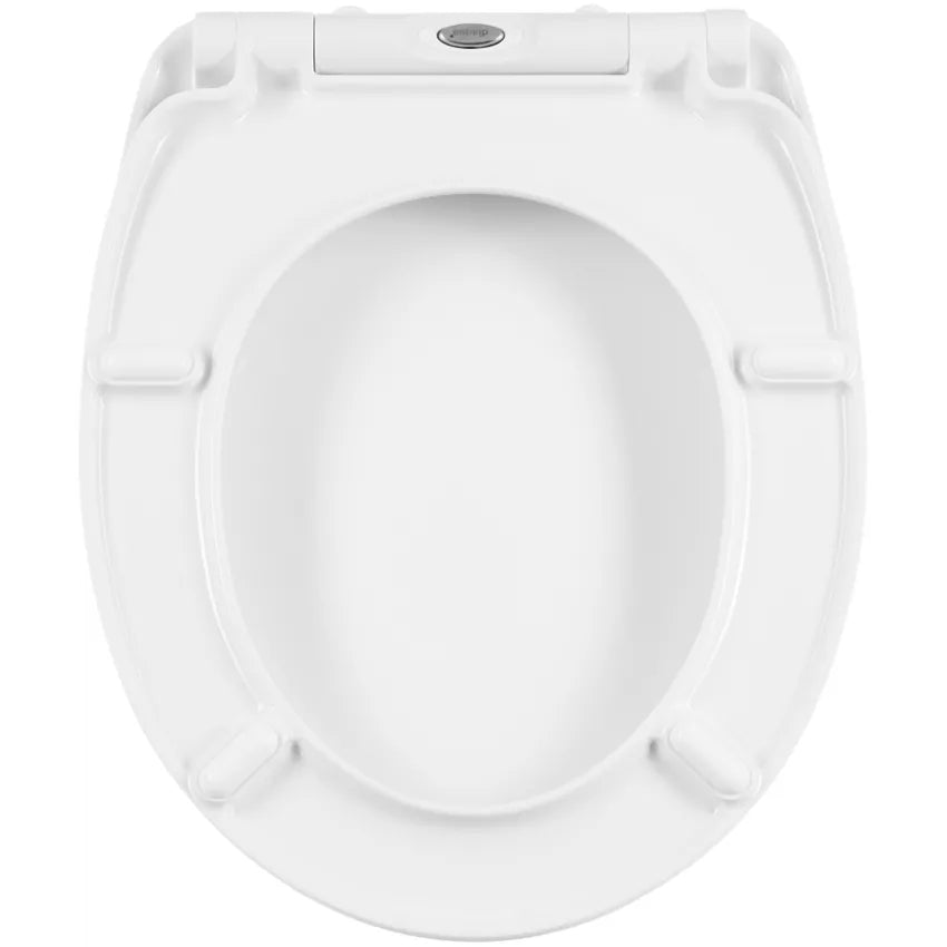 Diaqua Nice Oops – WC-Sitz – Duroplast, rot, verlängert, mit Deckel, 36,5 × 45 cm