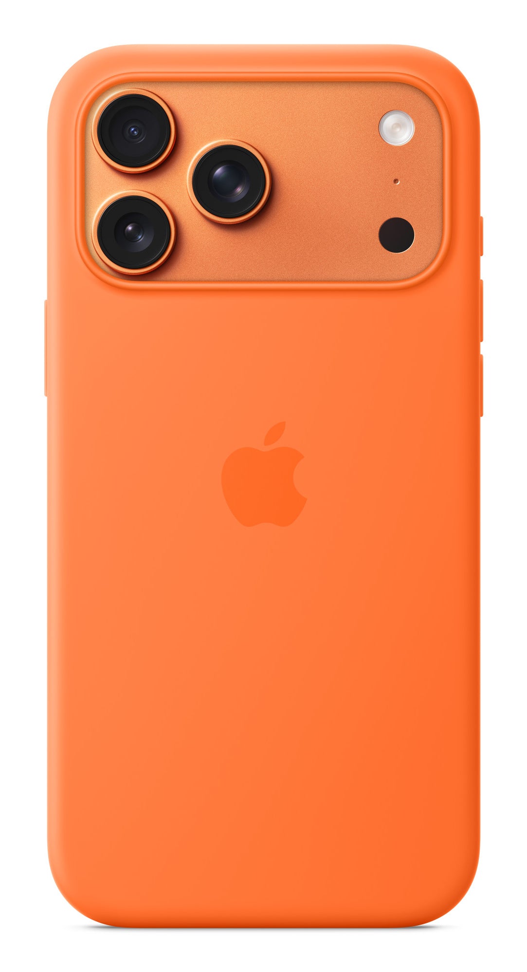 Apple Backcover – für Apple iPhone 17 Pro Max, MagSafe, Mikrofaser+Silikon, Orange