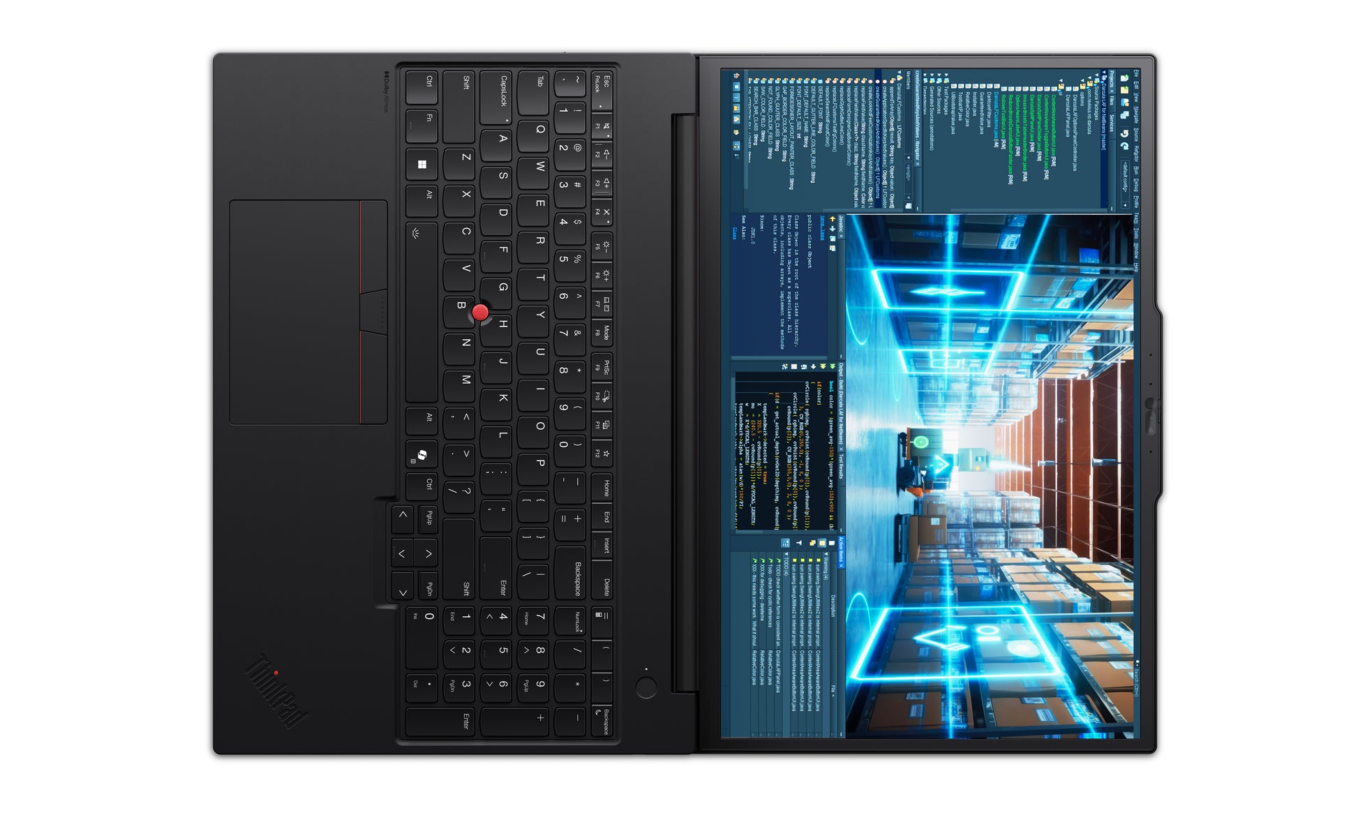 Lenovo ThinkPad P16v Gen 3 Notebook – 16", Intel Core Ultra 7, 32 GB, 1 TB, NVIDIA RTX PRO 1000, schwarz