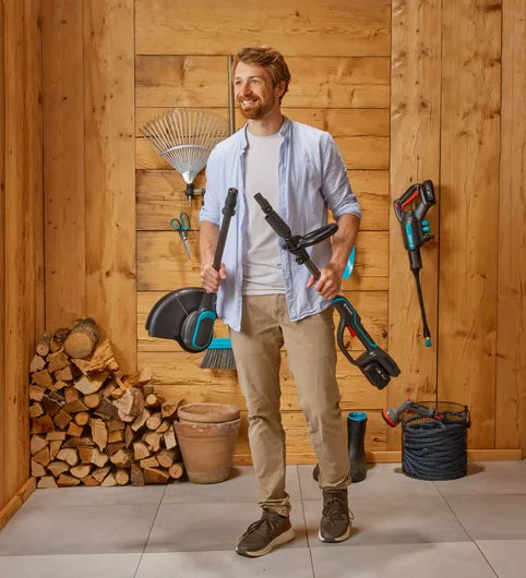Gardena PowerCut 30/18V Akku-Trimmer – 18 V – Schnittbreite 30 cm – 4,0 Ah & Ladegerät – POWER FOR ALL