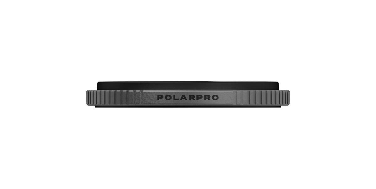 PolarPro Filteradapter 49 mm – Messing – für Fuji X100VI, X100V, X100 und andere – Silber
