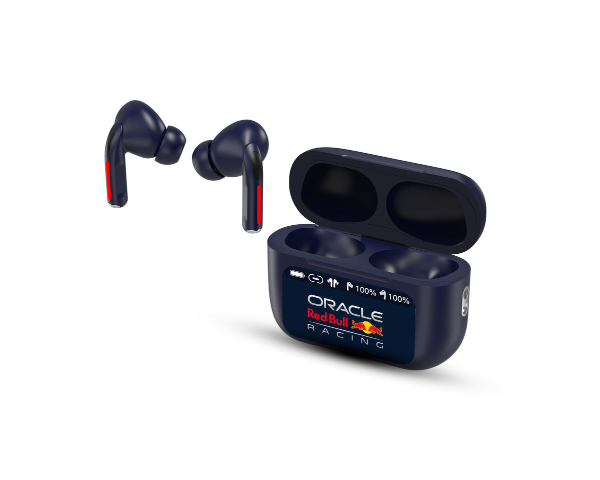 Red Bull Racing Oracle Red Bull Racing RB-EB110 TWS In-Ear – Stereo, ANC, mit Ladecase, Blau, BT 5.4