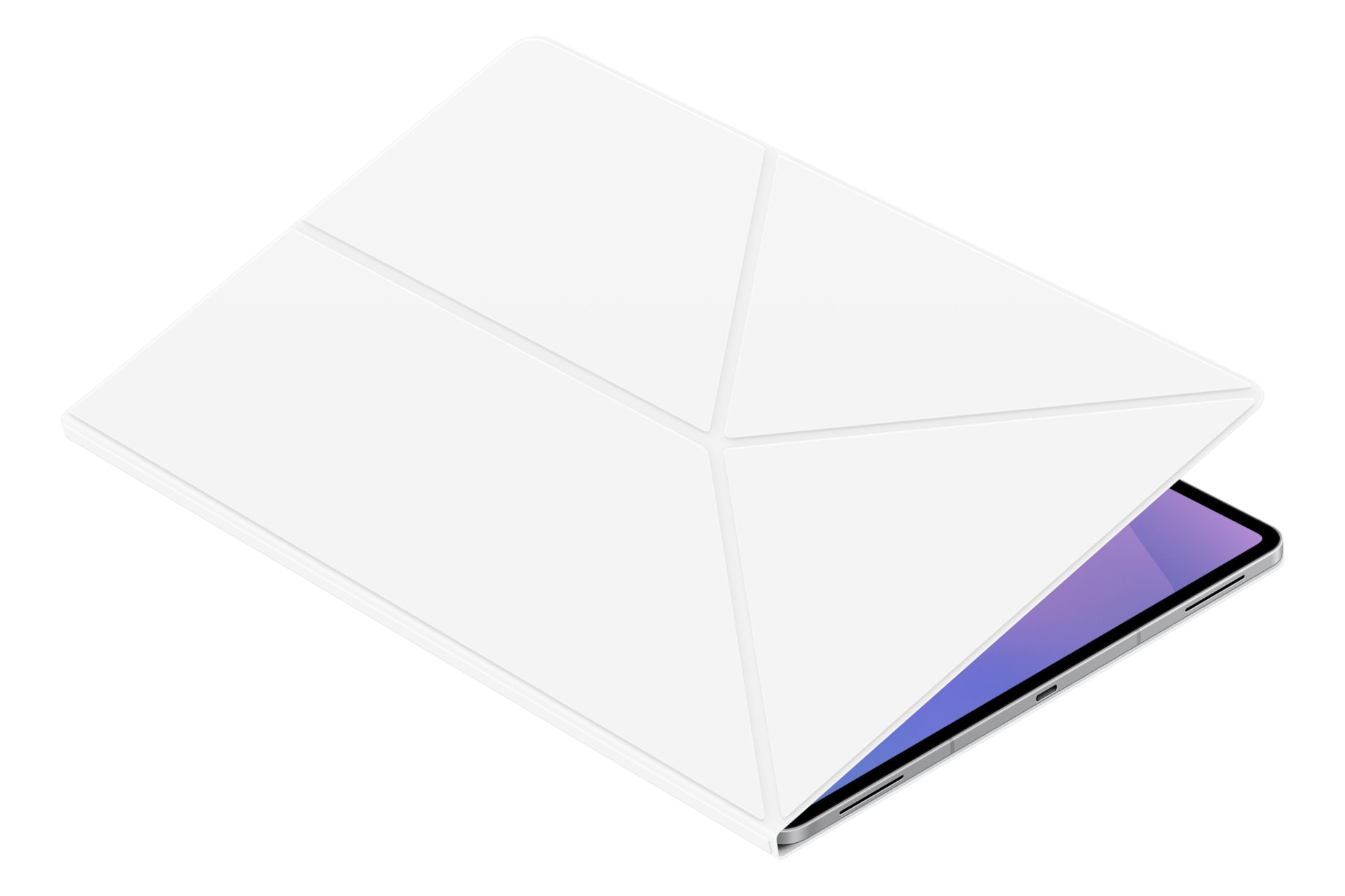 Samsung Book Cover Notebook-Schutzhülle – für Galaxy Tab S11 Ultra, weiss