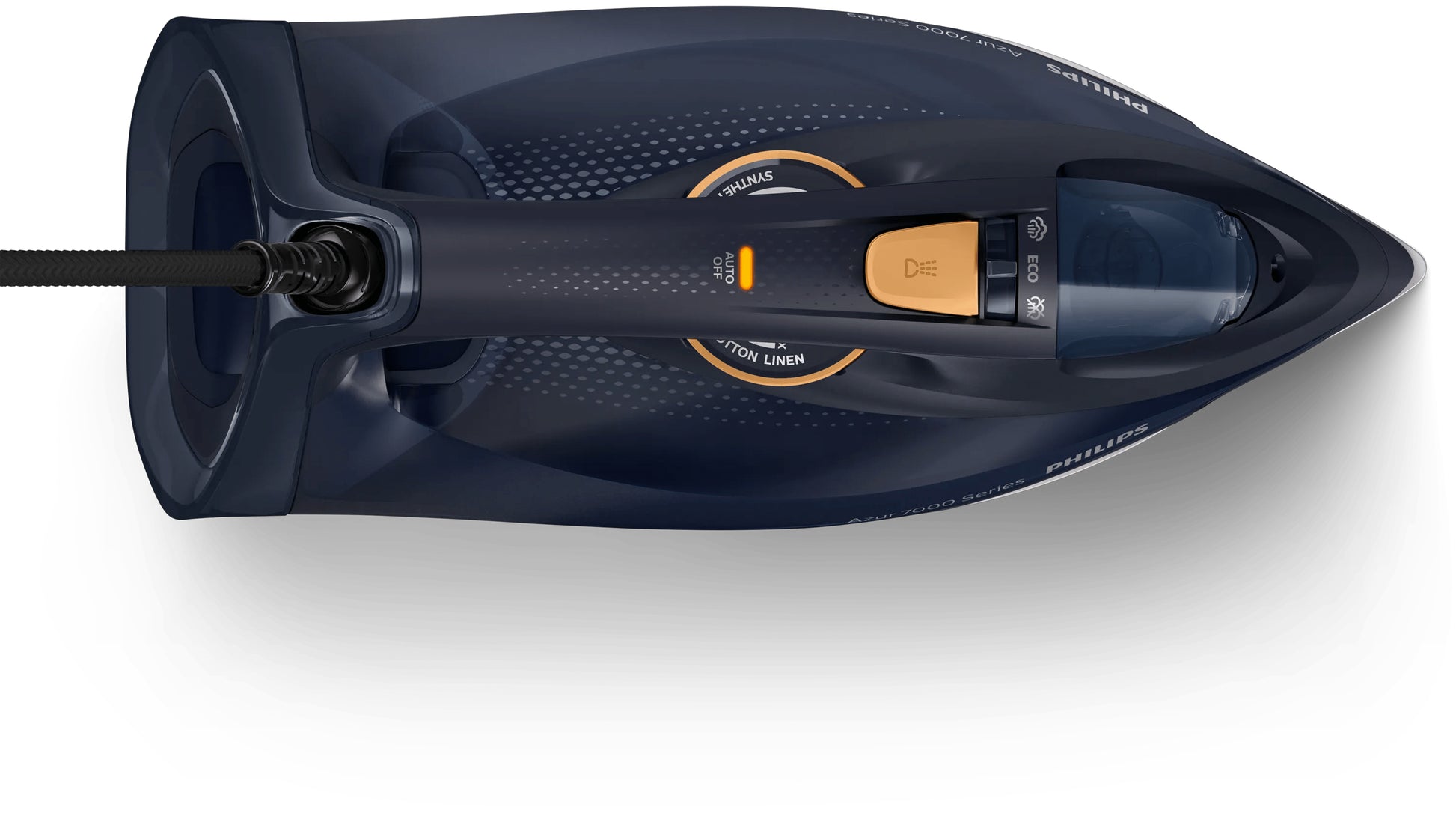 Philips Dampfbügeleisen DST7060/20 – SteamGlide Elite-Sohle, Blau, Gelb, 137 × 332 × 169 mm