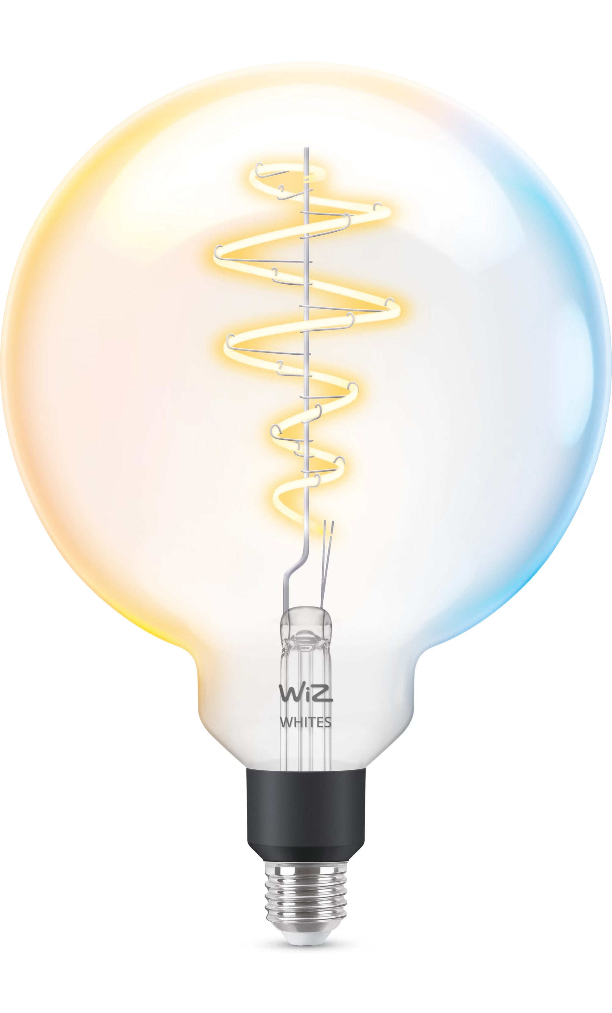 WiZ Smart-Leuchtmittel E27 G200 – 470 lm, 2700–6500 K, WLAN/App, dimmbar