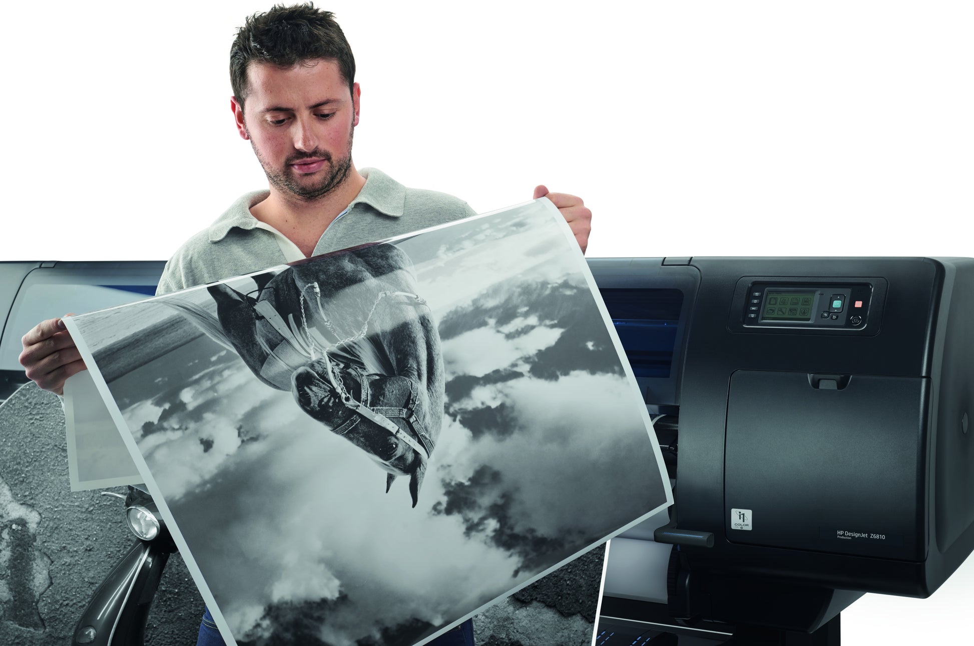HP DesignJet Z6810 – Grossformat-Plotter, 42" (1'067 mm), A1, LAN