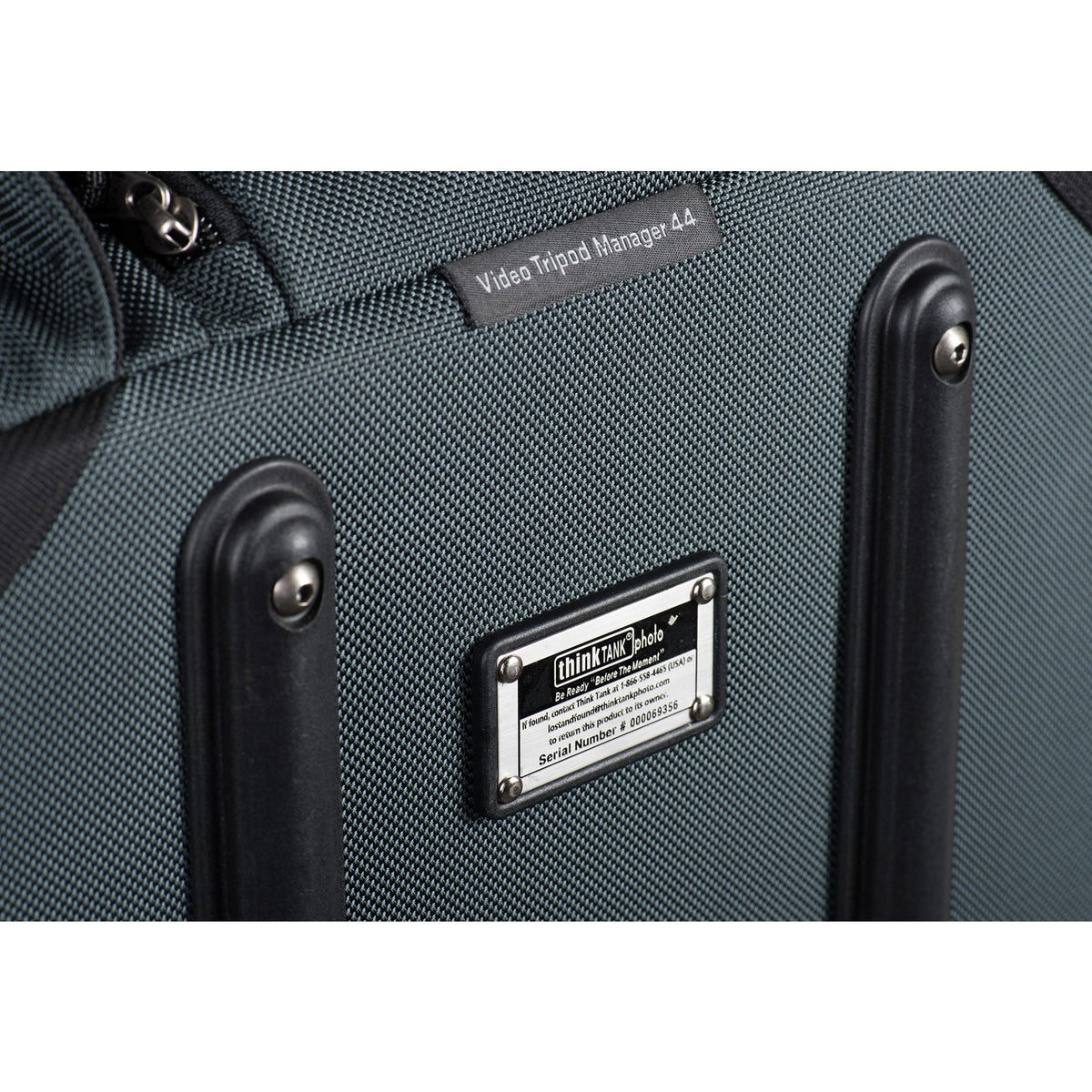 Think Tank Video Tripod Manager 44 Stativtasche – Nylon/PU – für Stative bis 1,13 m – Schwarz/Grau