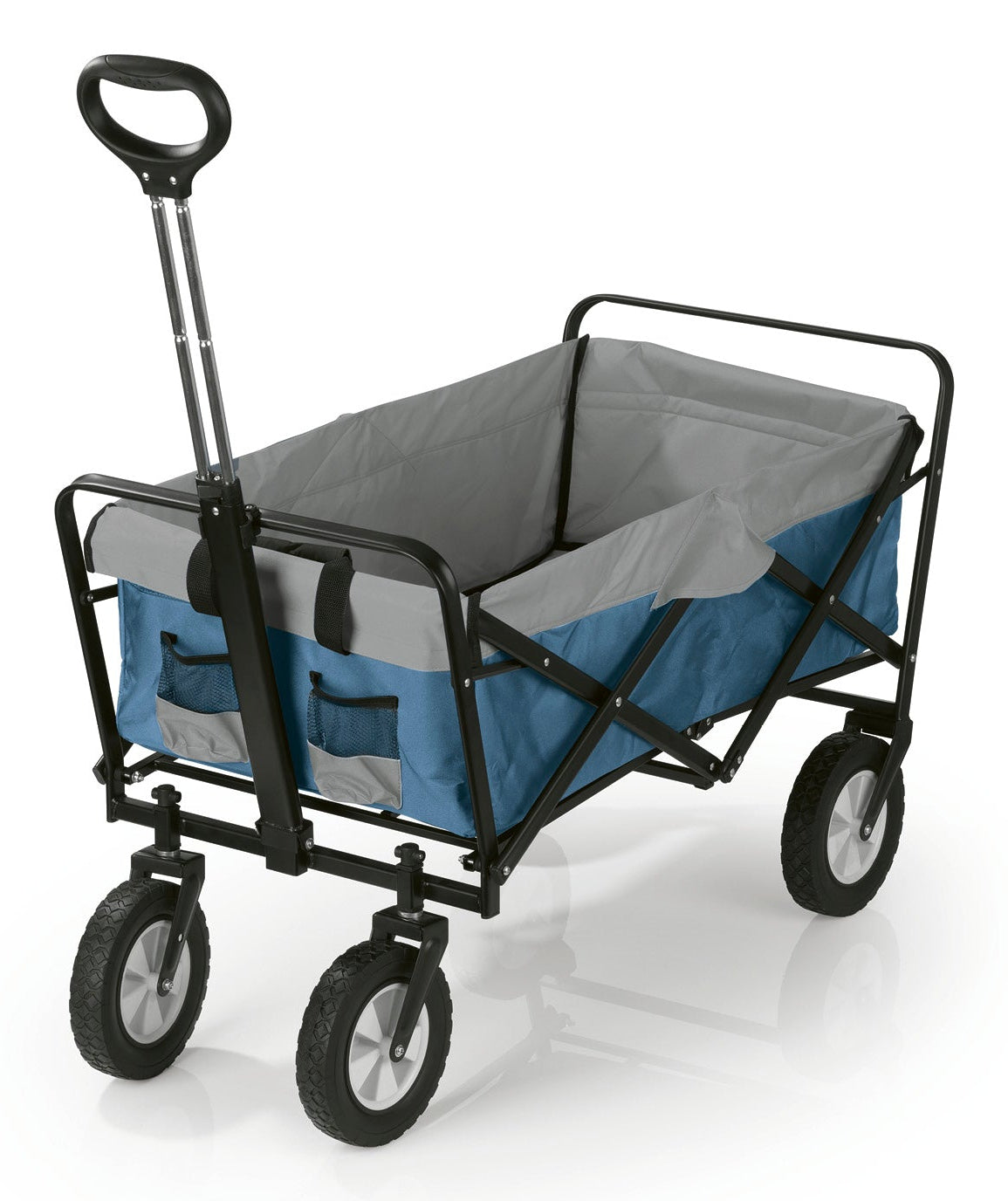 EASYmaxx Plattformwagen 12252 – Tragkraft 80 kg, Plattform 50 × 102 cm, klappbar