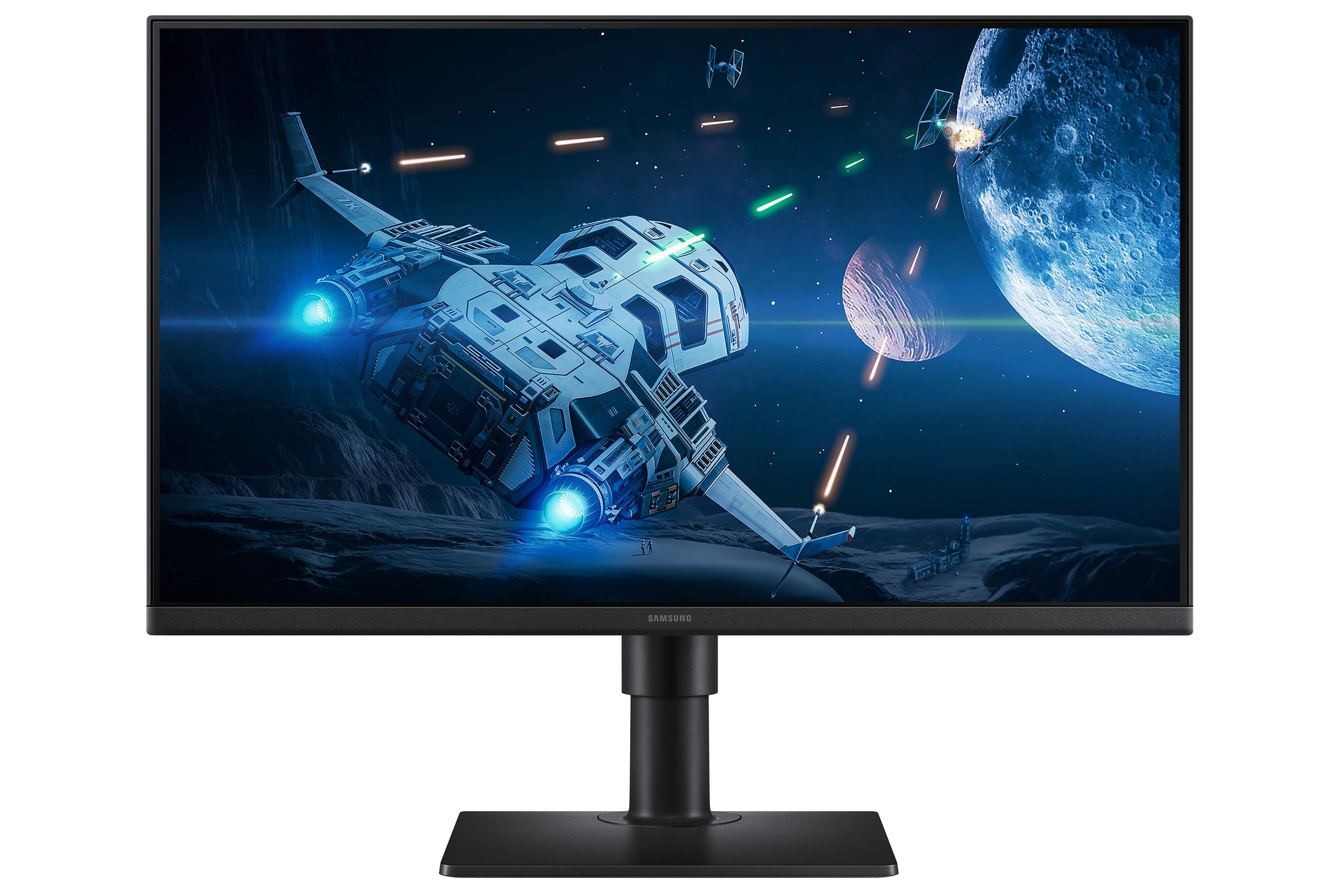 Samsung S40Gd – Monitor, 24" 1920 × 1080 (Full HD), IPS, 100 Hz, 250 cd/m², VESA 100 × 100, Schwarz