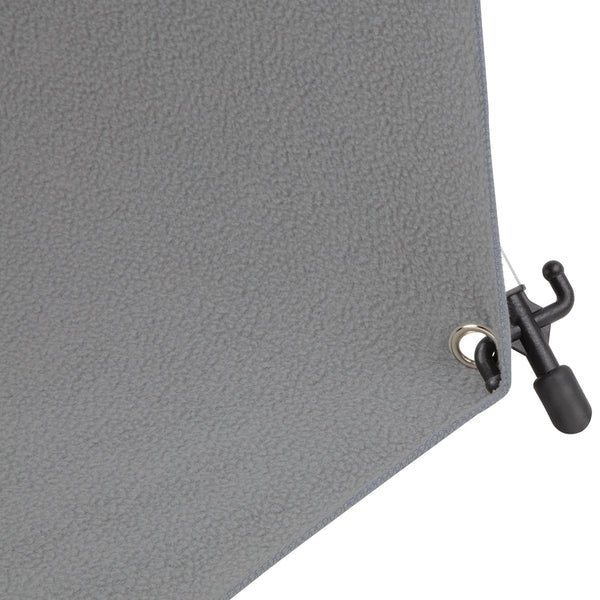 Westcott X-Drop Pro Hintergrund – 2438 × 2438 mm, Polyester, mit Tragetasche – Grau