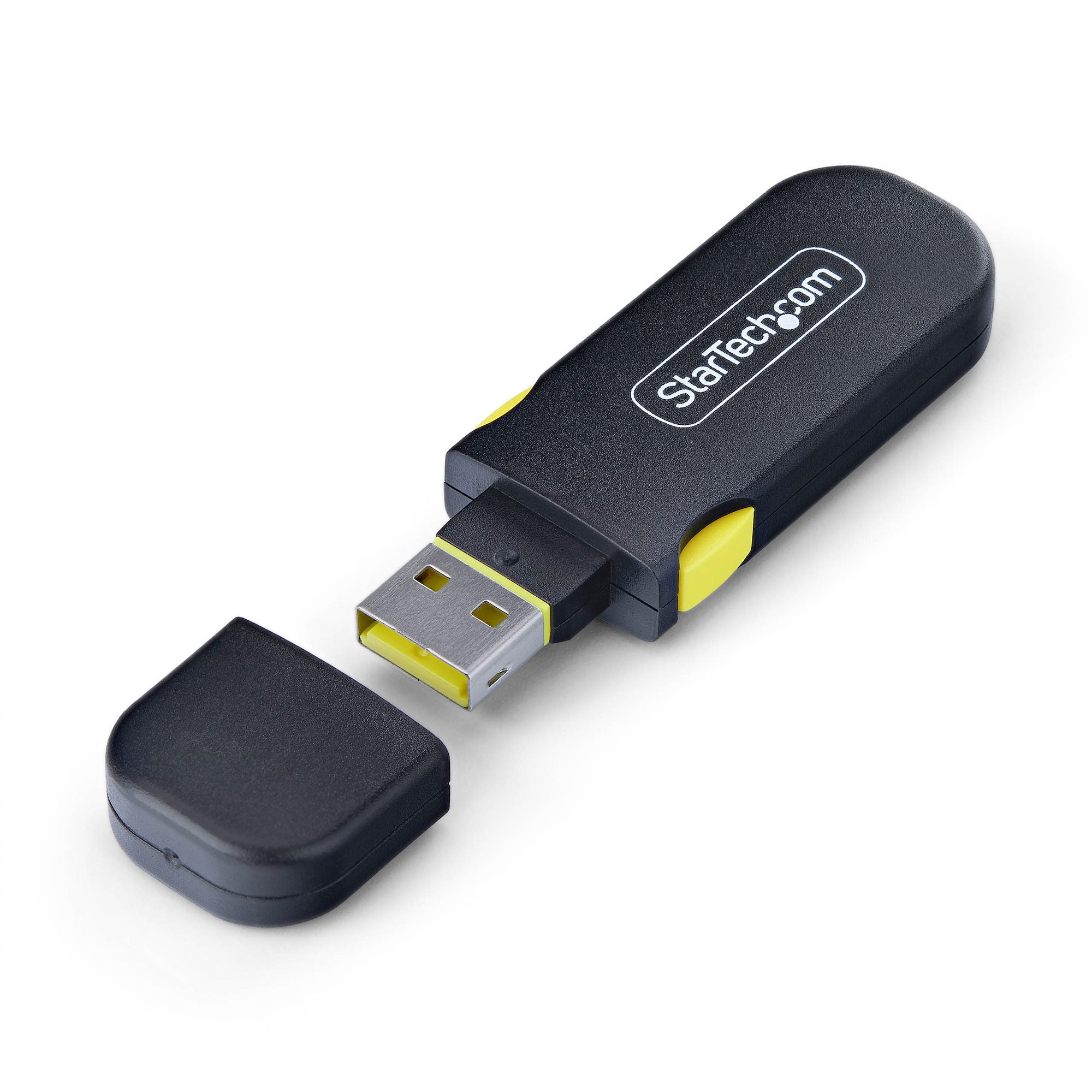 StarTech.com Schnittstellenblockierung + Schlüssel – USB-A – Schwarz – für USB Typ-A – 4er-Set