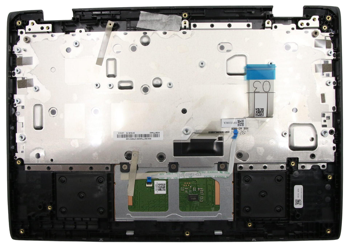 Lenovo Notebook-Ersatztastatur – Stecker oben rechts – Schwarz – für 300e Chromebook 2nd Gen