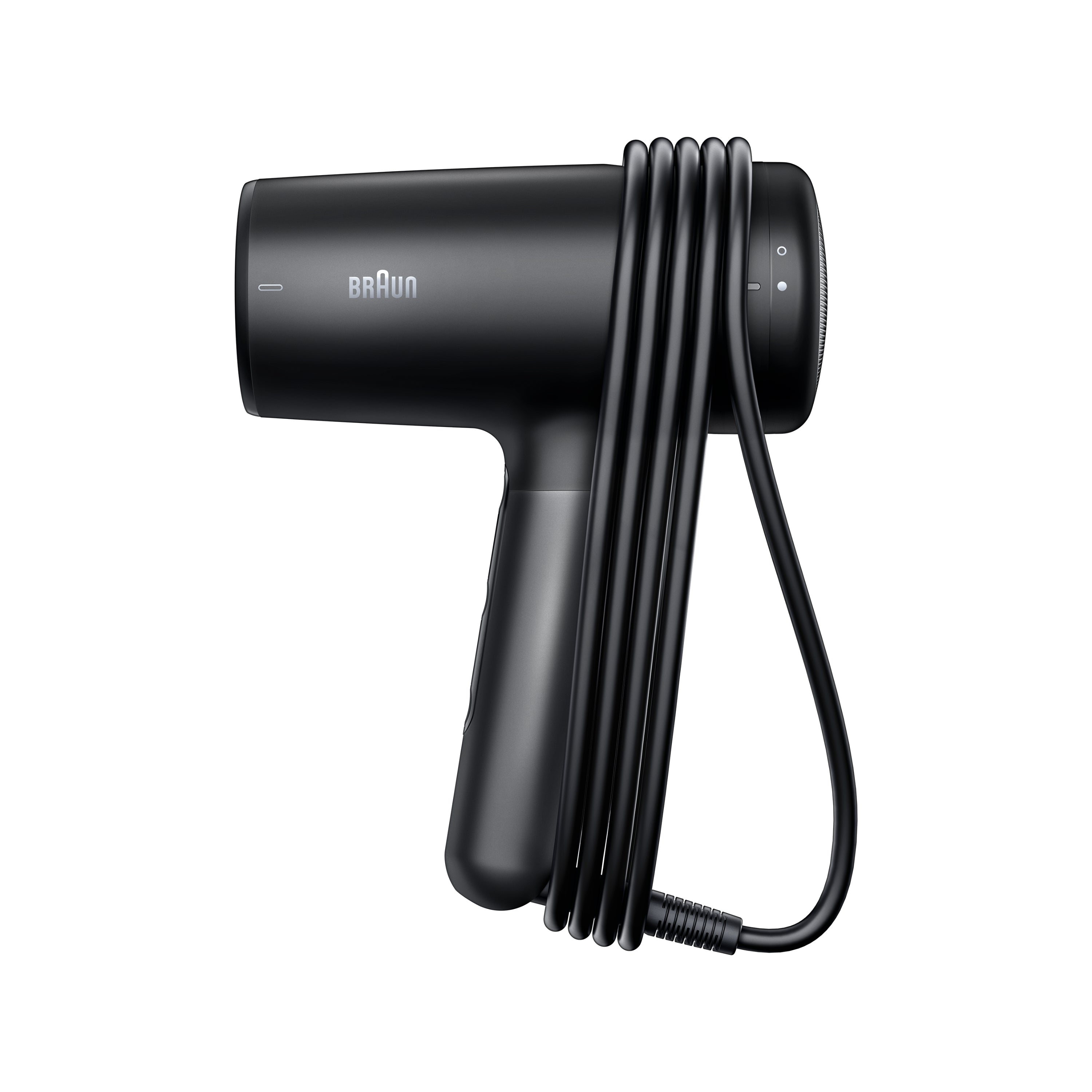 Braun Haartrockner HD 4.2 – 2100 W, Ionenfunktion, 3 Stufen – 2,2 m Kabel, Schwarz