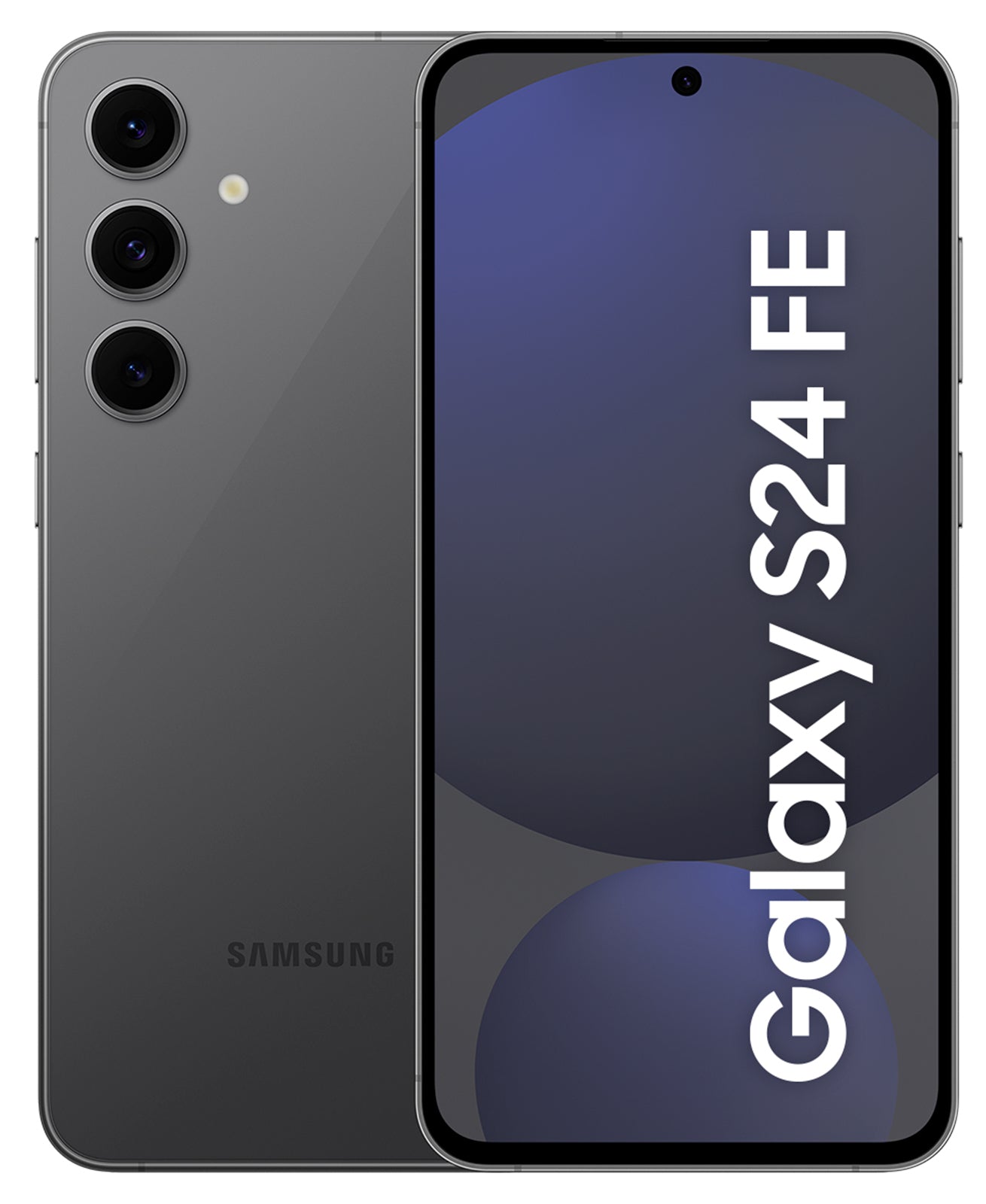 Samsung Galaxy S24 FE – Graphit, 6,7", 2340 × 1080, Android 14, 128 GB, 8 GB, Dual-SIM, 5G, IP68