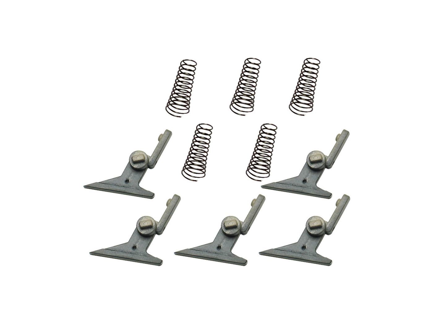 CoreParts Verschleissteile-Kit, Picker-Finger, schwarz – für Aficio MP2553SP/3053/3053SP und andere